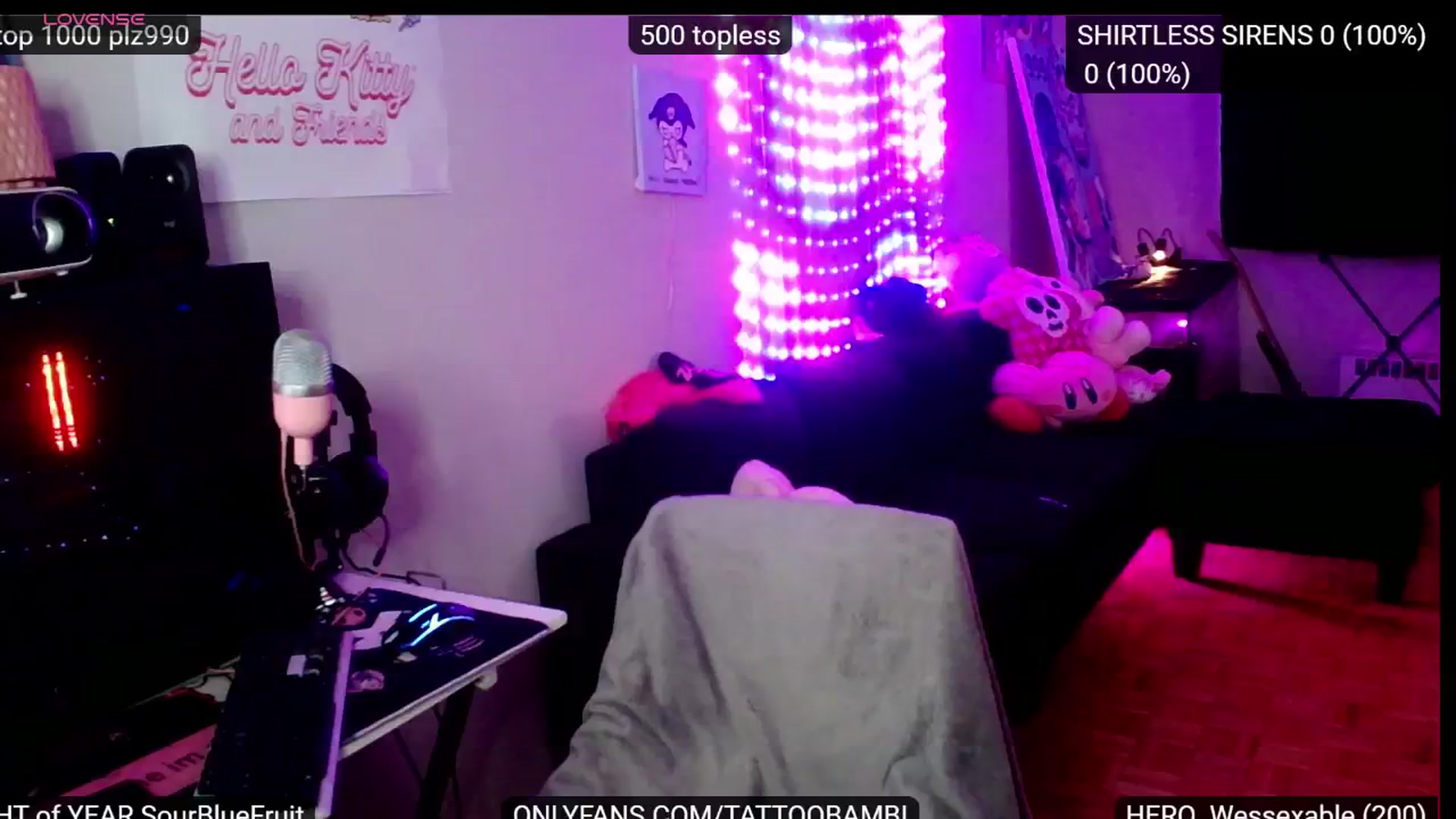 Gallery image thumbnail from Tattoobambi's myfreecams stream on, 11/16/2024, 24:28 image 8 of 20