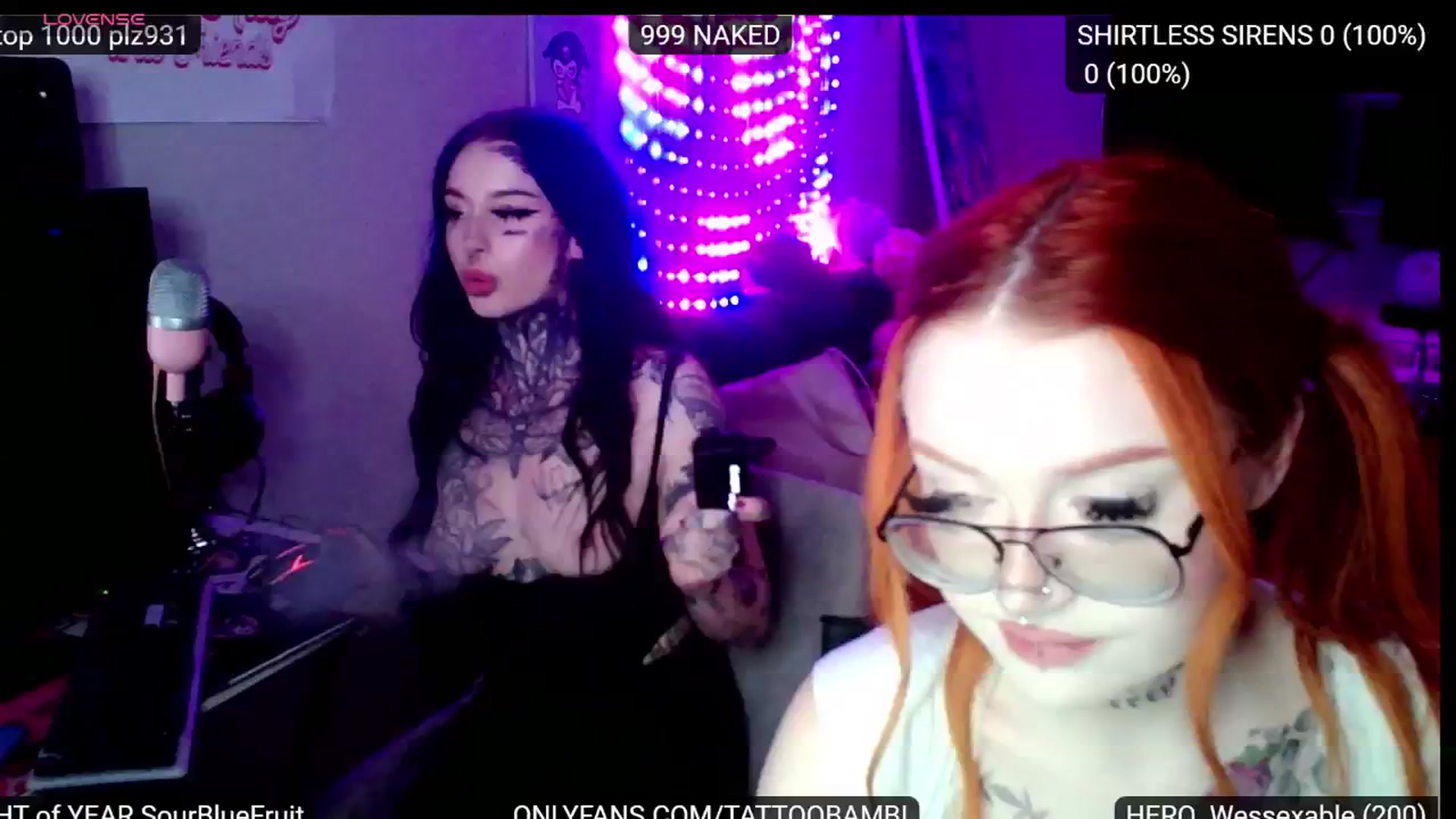 Gallery image thumbnail from Tattoobambi's myfreecams stream on, 11/16/2024, 24:28 image 14 of 20