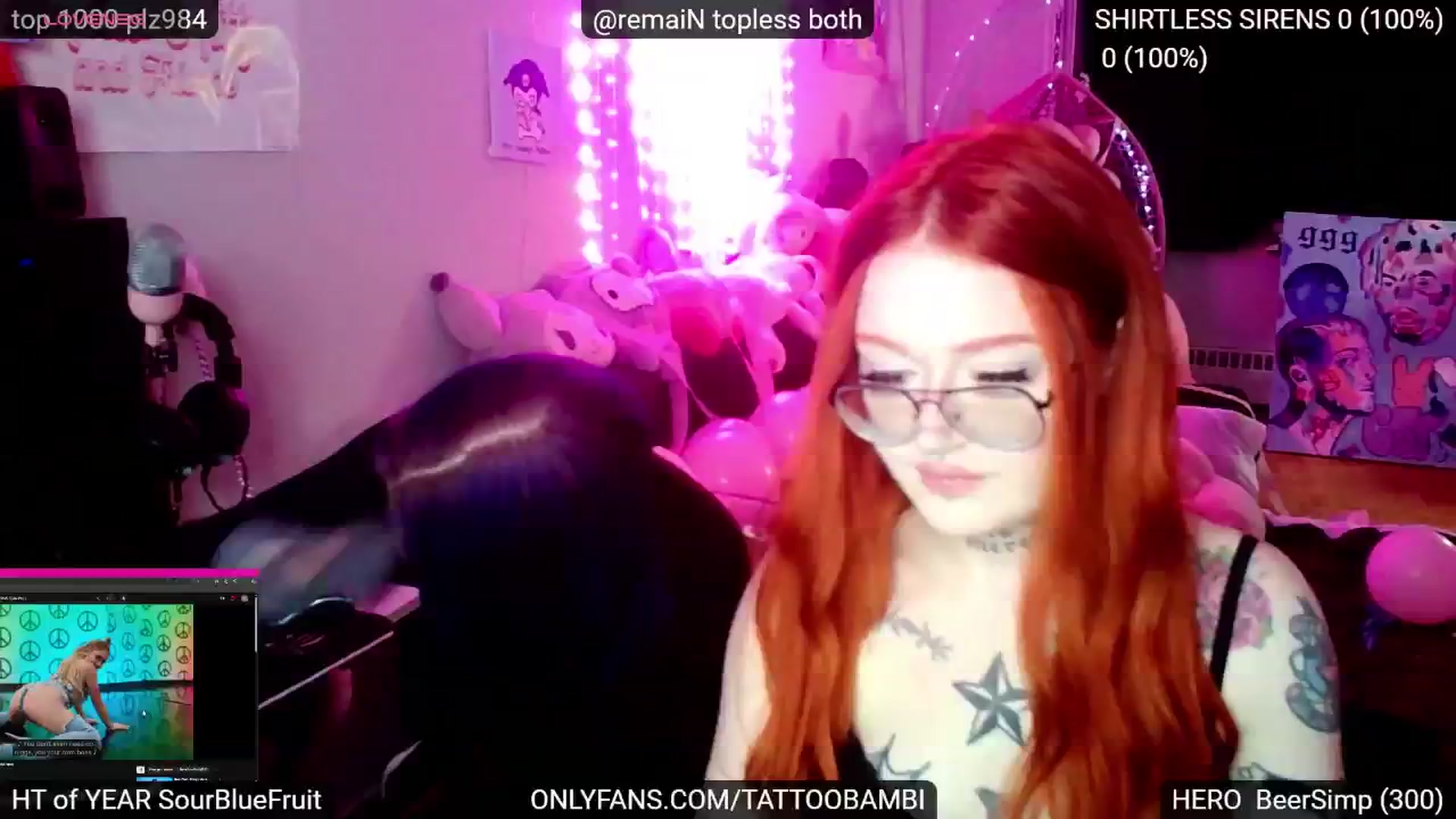 Gallery image thumbnail from Tattoobambi's myfreecams stream on, 11/21/2024, 24:25 image 13 of 20