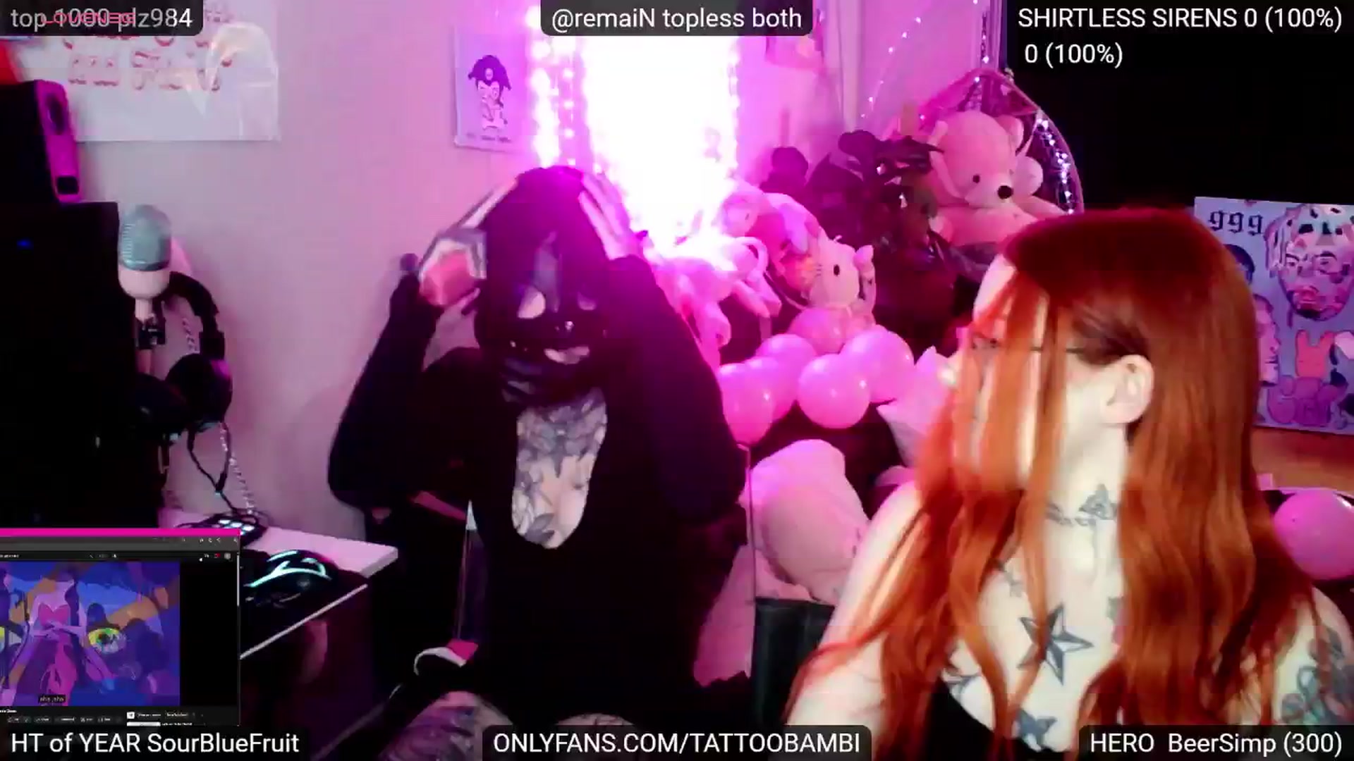 Gallery image thumbnail from Tattoobambi's myfreecams stream on, 11/21/2024, 24:25 image 11 of 20
