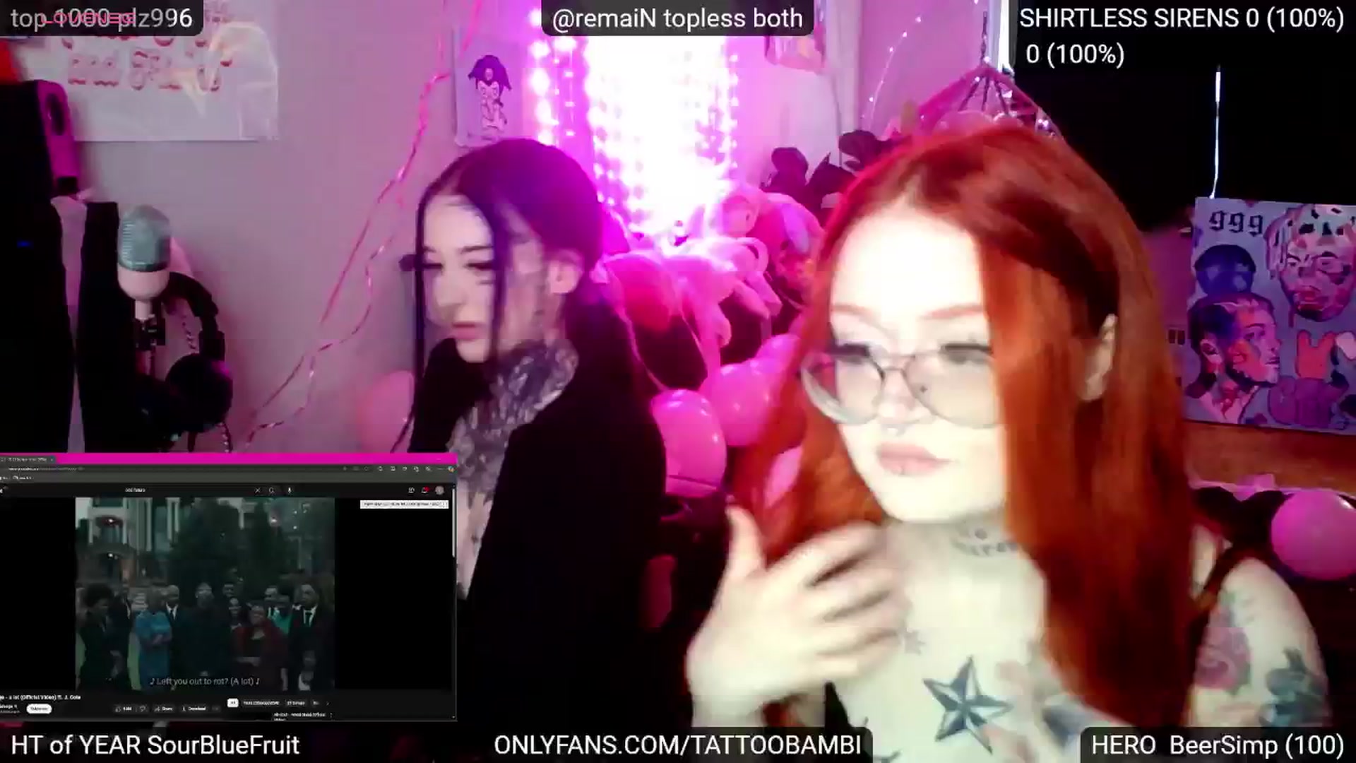 Gallery image thumbnail from Tattoobambi's myfreecams stream on, 11/21/2024, 24:25 image 5 of 20