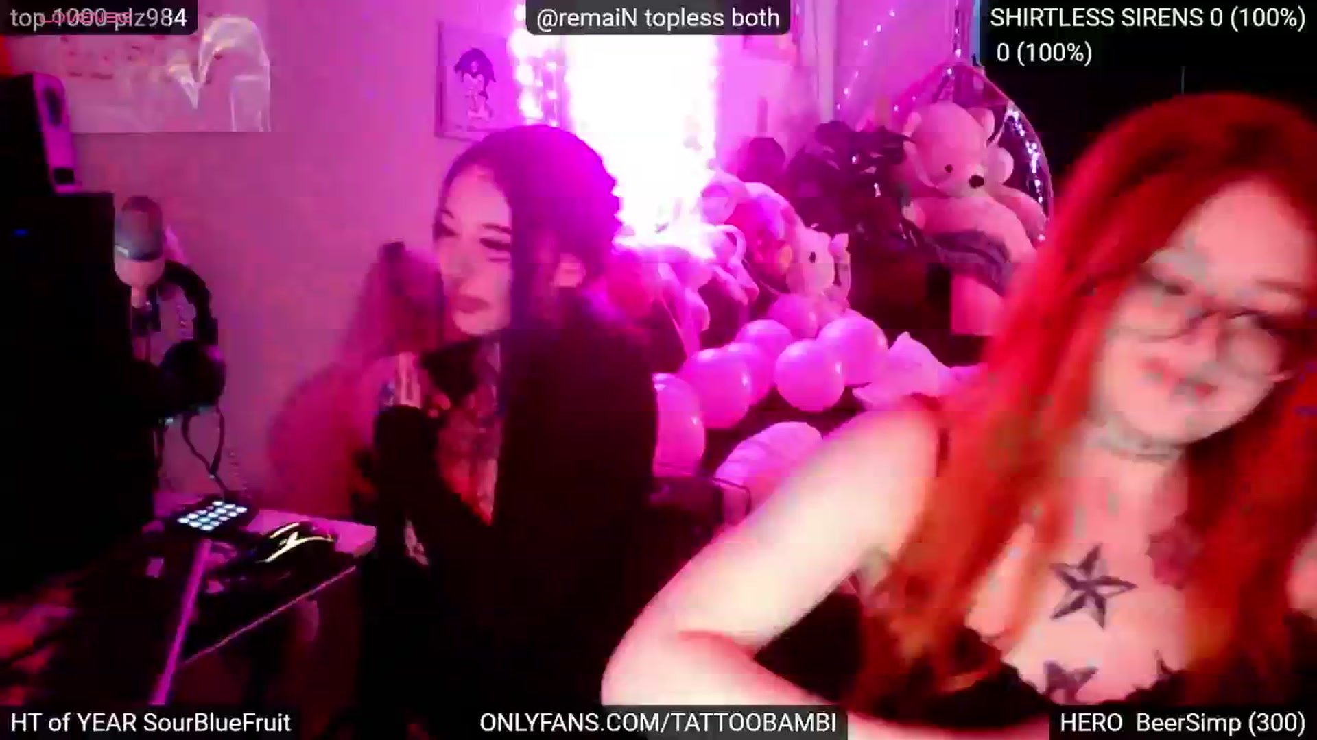 Gallery image thumbnail from Tattoobambi's myfreecams stream on, 11/21/2024, 24:25 image 10 of 20