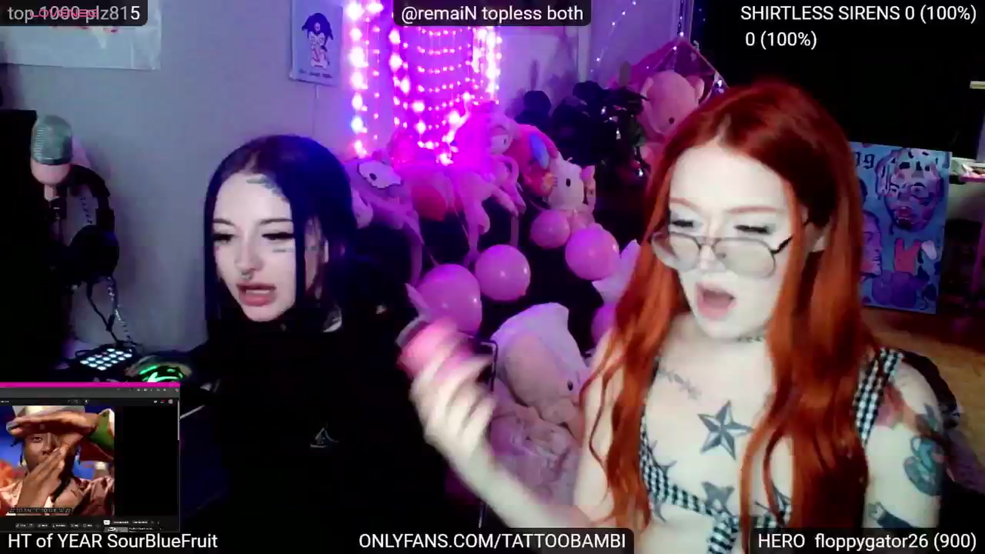 Gallery image thumbnail from Tattoobambi's myfreecams stream on, 11/21/2024, 03:55 image 12 of 20