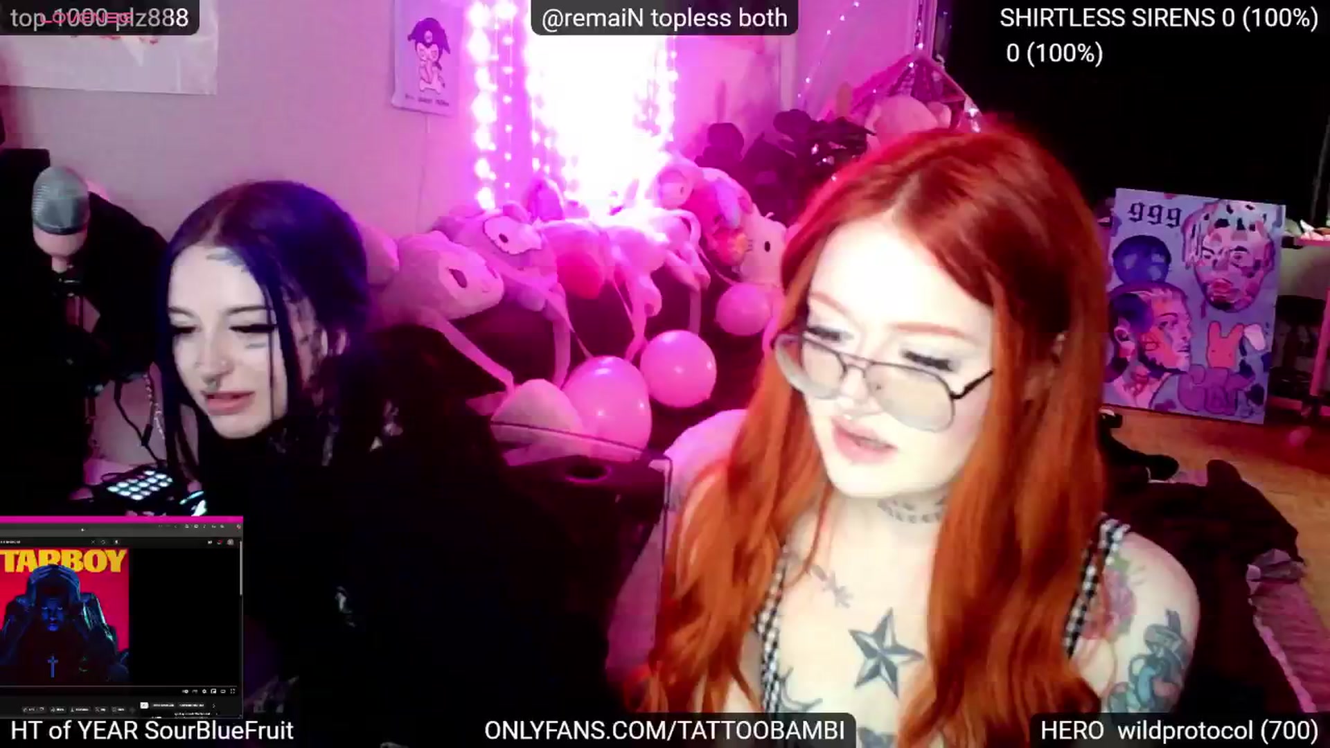 Gallery image thumbnail from Tattoobambi's myfreecams stream on, 11/21/2024, 03:55 image 6 of 20