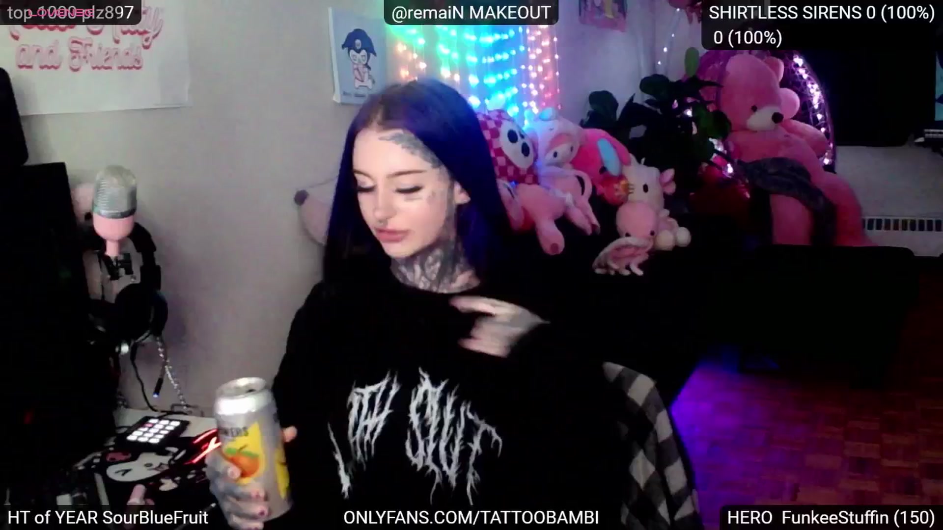 Gallery image thumbnail from Tattoobambi's myfreecams stream on, 11/23/2024, 23:14 image 2 of 20