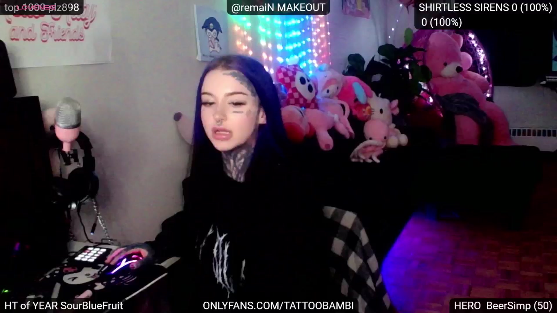 Gallery image thumbnail from Tattoobambi's myfreecams stream on, 11/23/2024, 23:14 image 1 of 20