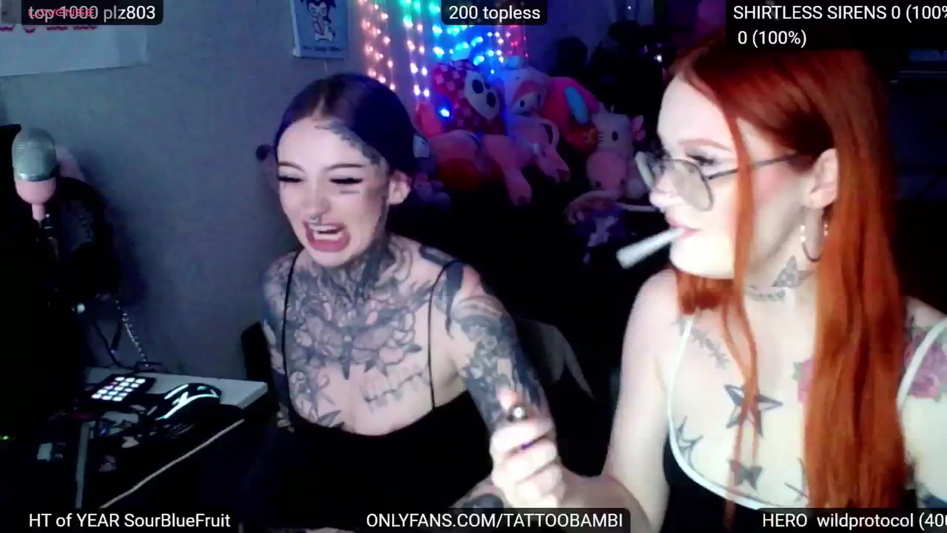 Gallery image thumbnail from Tattoobambi's myfreecams stream on, 11/25/2024, 03:26 image 1 of 20