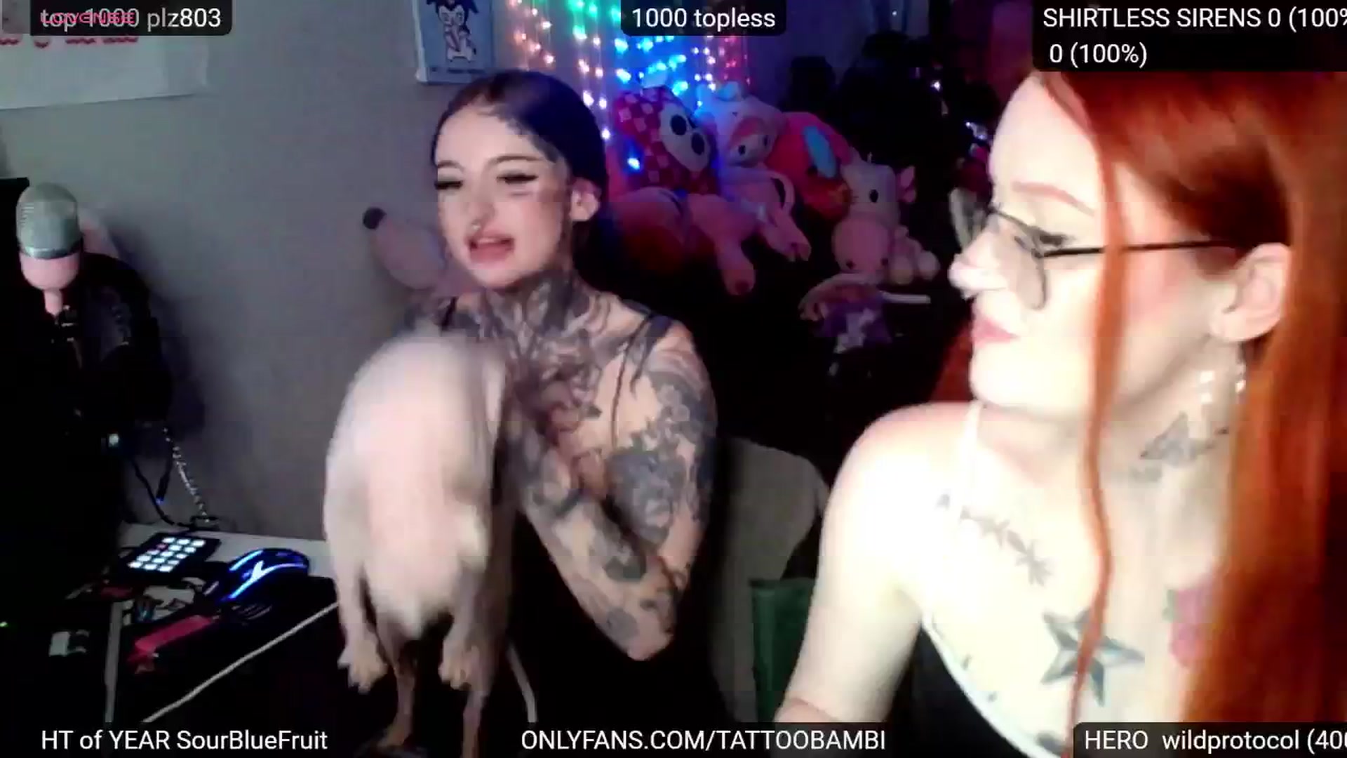 Gallery image thumbnail from Tattoobambi's myfreecams stream on, 11/25/2024, 03:26 image 2 of 20