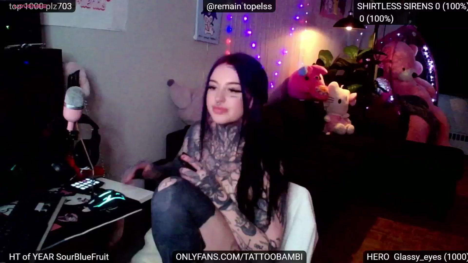 Gallery image thumbnail from Tattoobambi's myfreecams stream on, 11/28/2024, 24:42 image 18 of 20