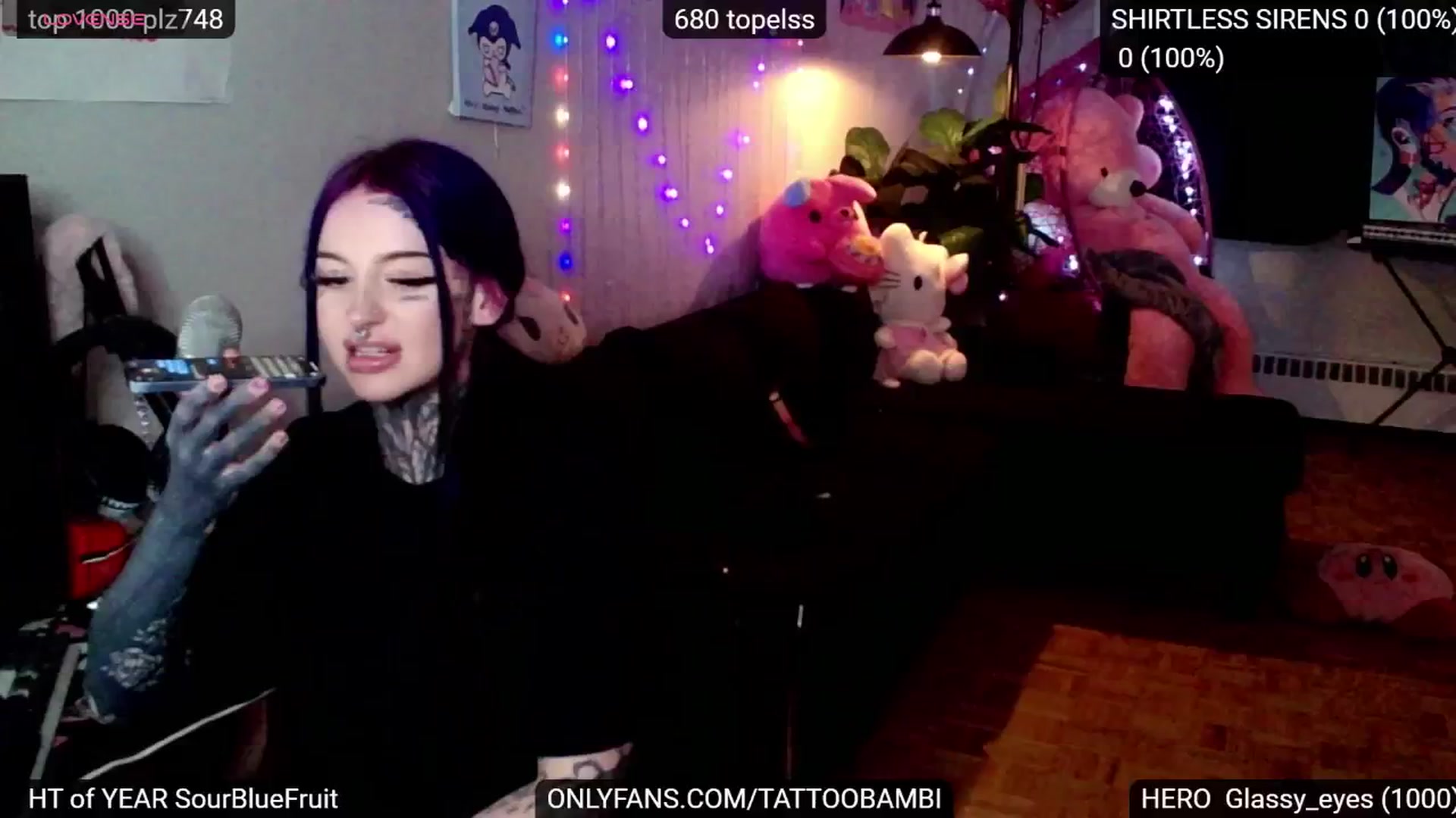 Gallery image thumbnail from Tattoobambi's myfreecams stream on, 11/28/2024, 24:42 image 5 of 20