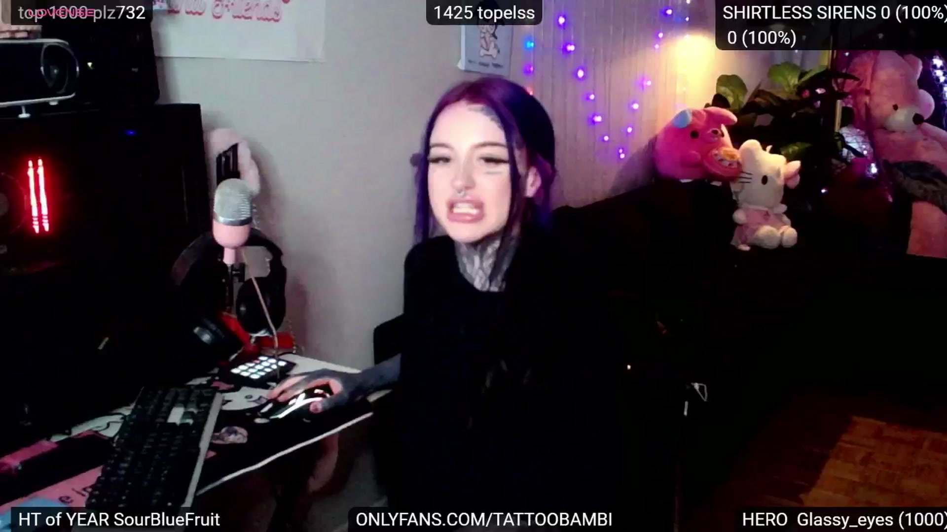Gallery image thumbnail from Tattoobambi's myfreecams stream on, 11/28/2024, 24:42 image 12 of 20