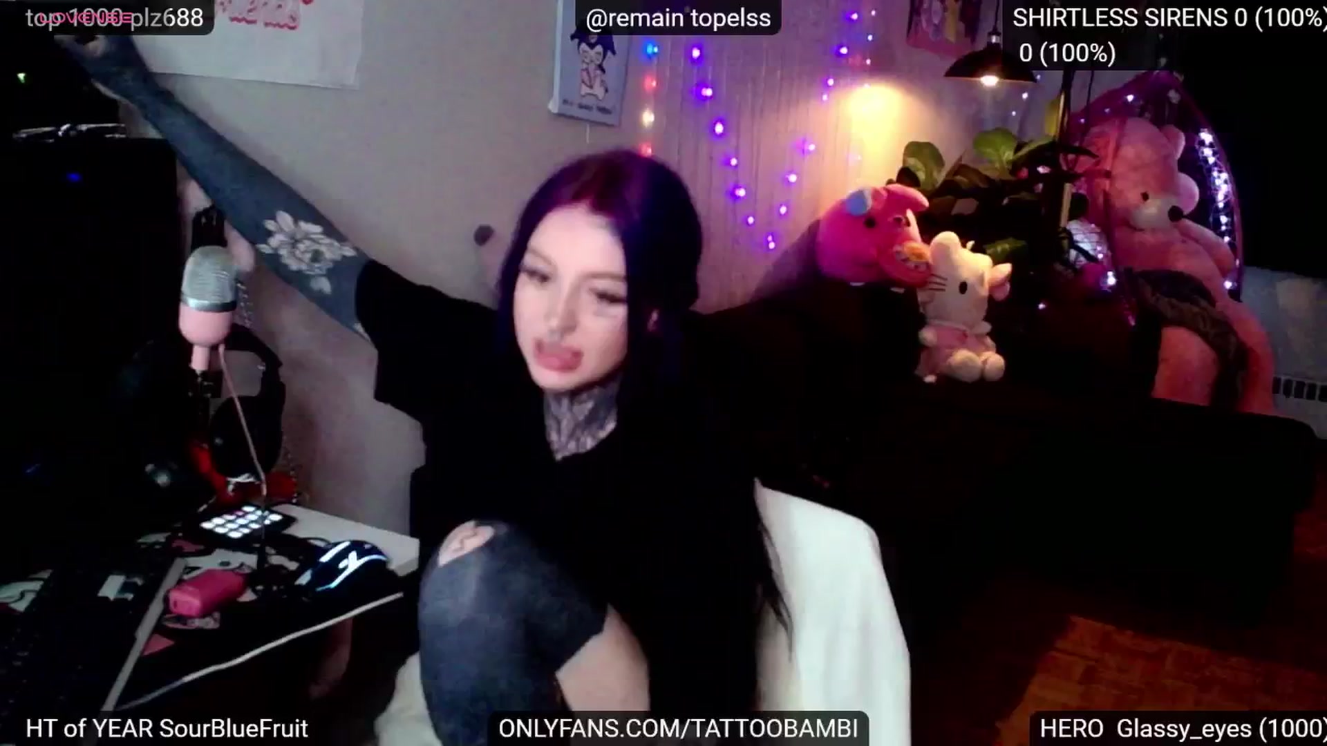 Gallery image thumbnail from Tattoobambi's myfreecams stream on, 11/28/2024, 24:42 image 19 of 20