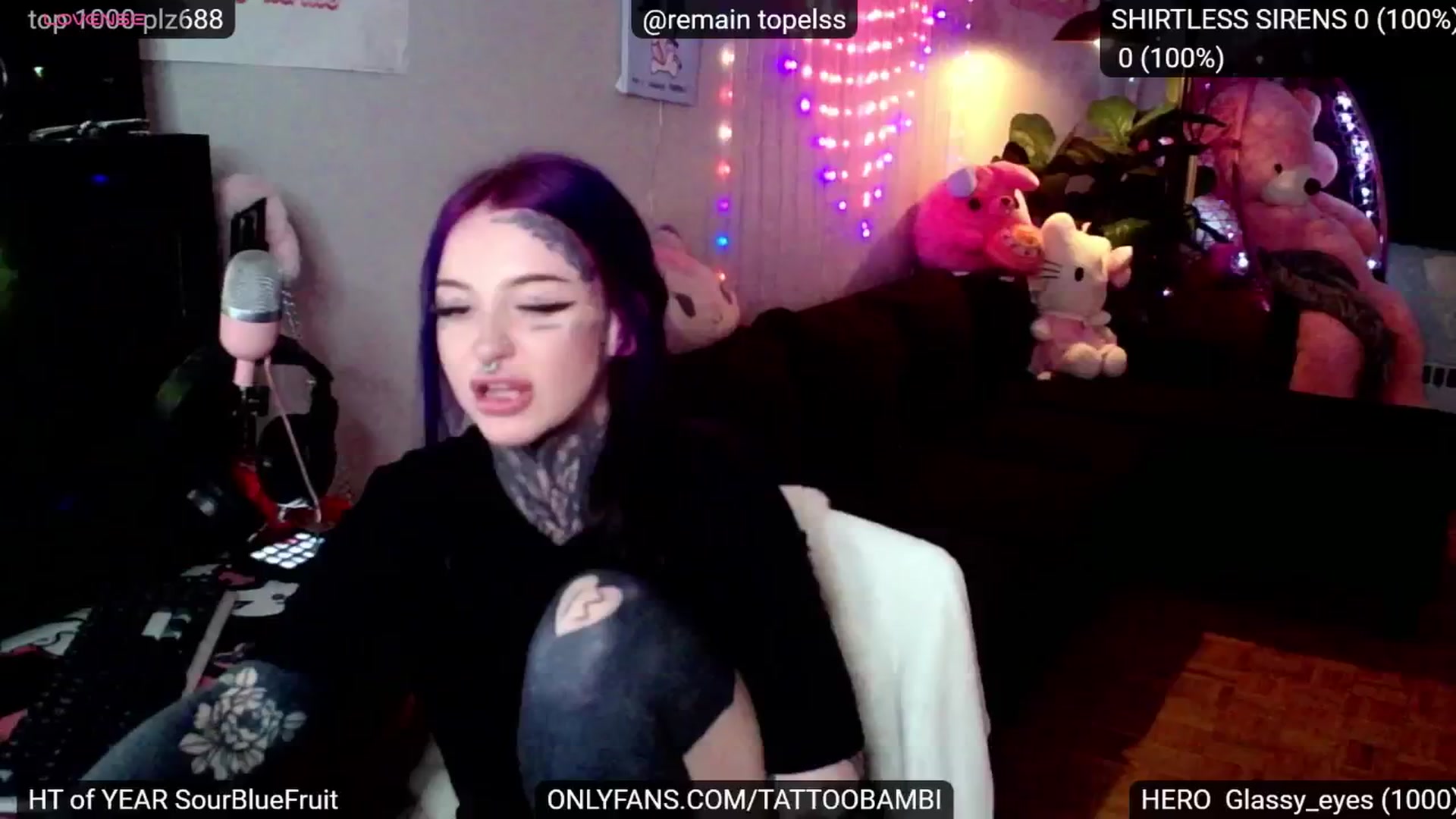 Gallery image thumbnail from Tattoobambi's myfreecams stream on, 11/28/2024, 24:42 image 20 of 20
