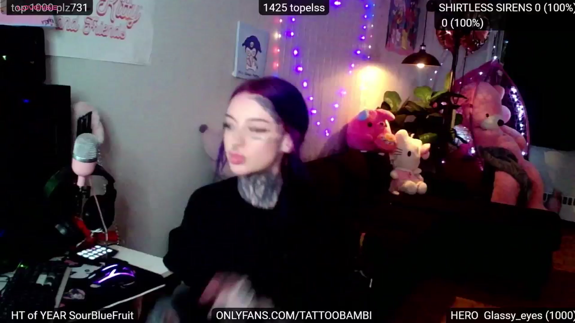 Gallery image thumbnail from Tattoobambi's myfreecams stream on, 11/28/2024, 24:42 image 11 of 20