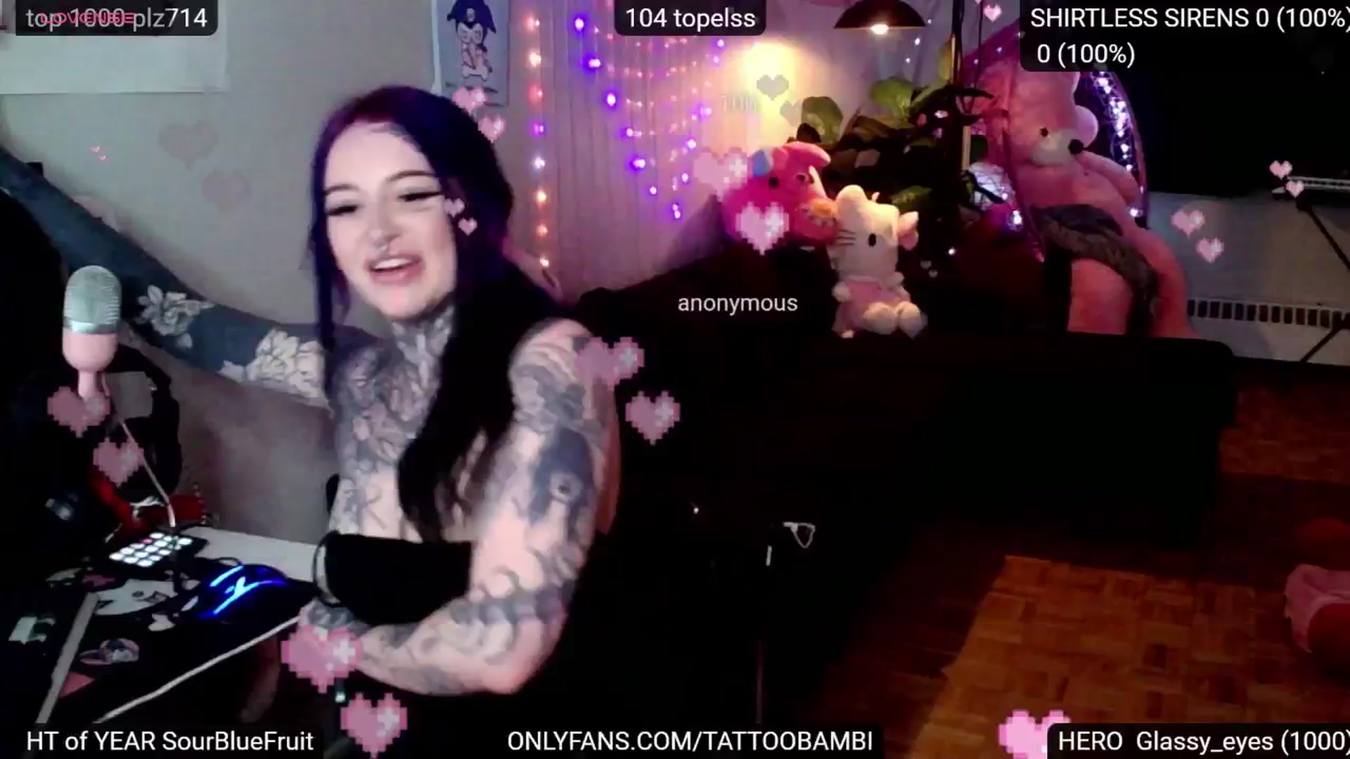 Gallery image thumbnail from Tattoobambi's myfreecams stream on, 11/28/2024, 24:42 image 16 of 20