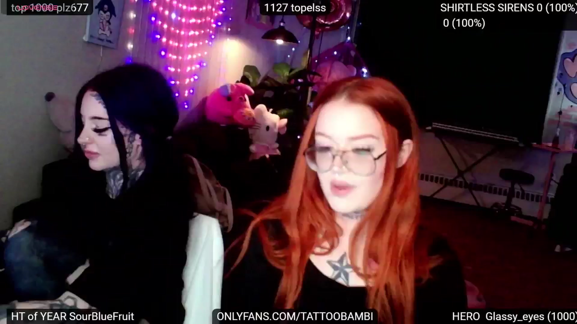 Gallery image thumbnail from Tattoobambi's myfreecams stream on, 11/28/2024, 01:39 image 9 of 20