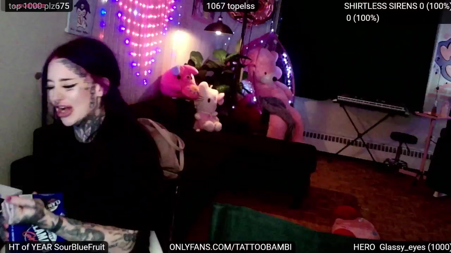 Gallery image thumbnail from Tattoobambi's myfreecams stream on, 11/28/2024, 01:39 image 11 of 20