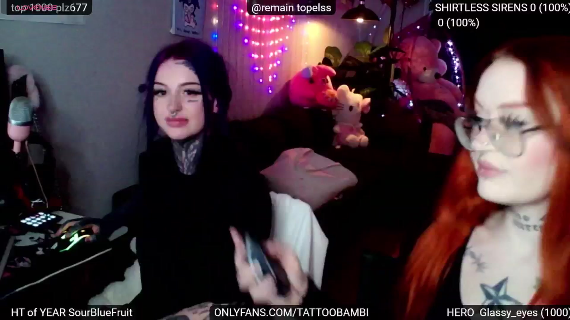 Gallery image thumbnail from Tattoobambi's myfreecams stream on, 11/28/2024, 01:39 image 4 of 20