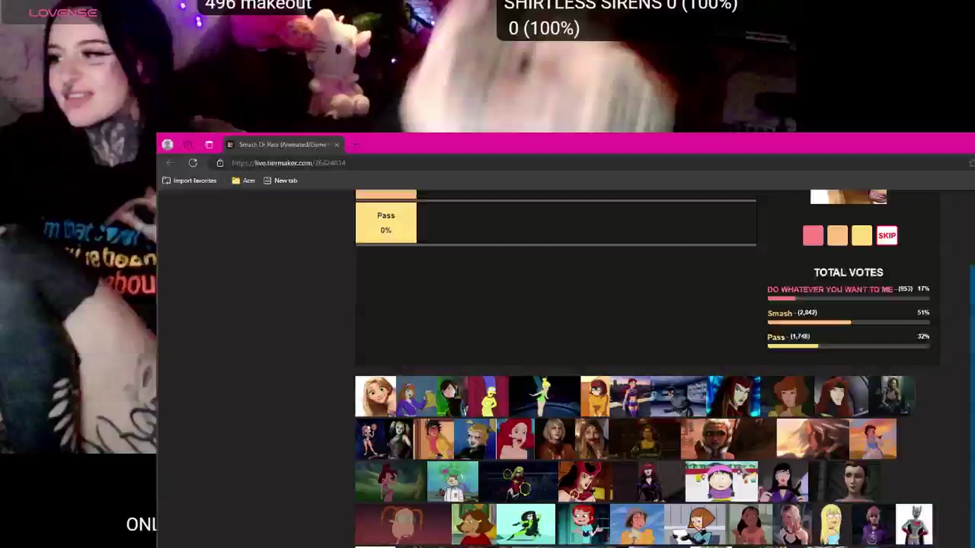 Gallery image thumbnail from Tattoobambi's myfreecams stream on, 11/28/2024, 04:11 image 19 of 20