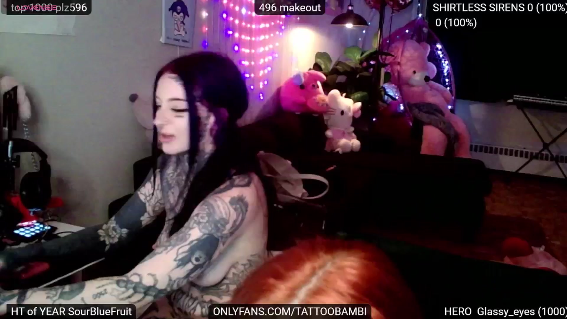Gallery image thumbnail from Tattoobambi's myfreecams stream on, 11/28/2024, 04:11 image 2 of 20