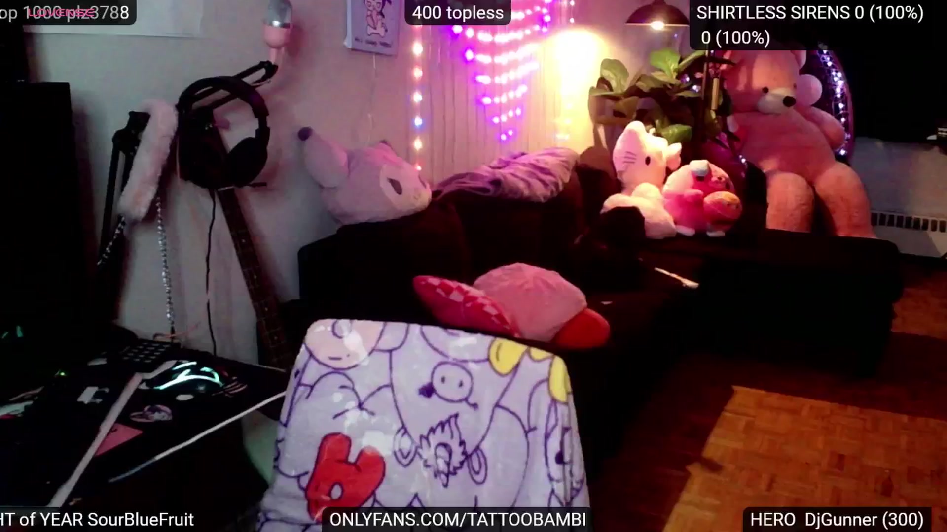 Gallery image thumbnail from Tattoobambi's myfreecams stream on, 12/04/2024, 04:34 image 4 of 20