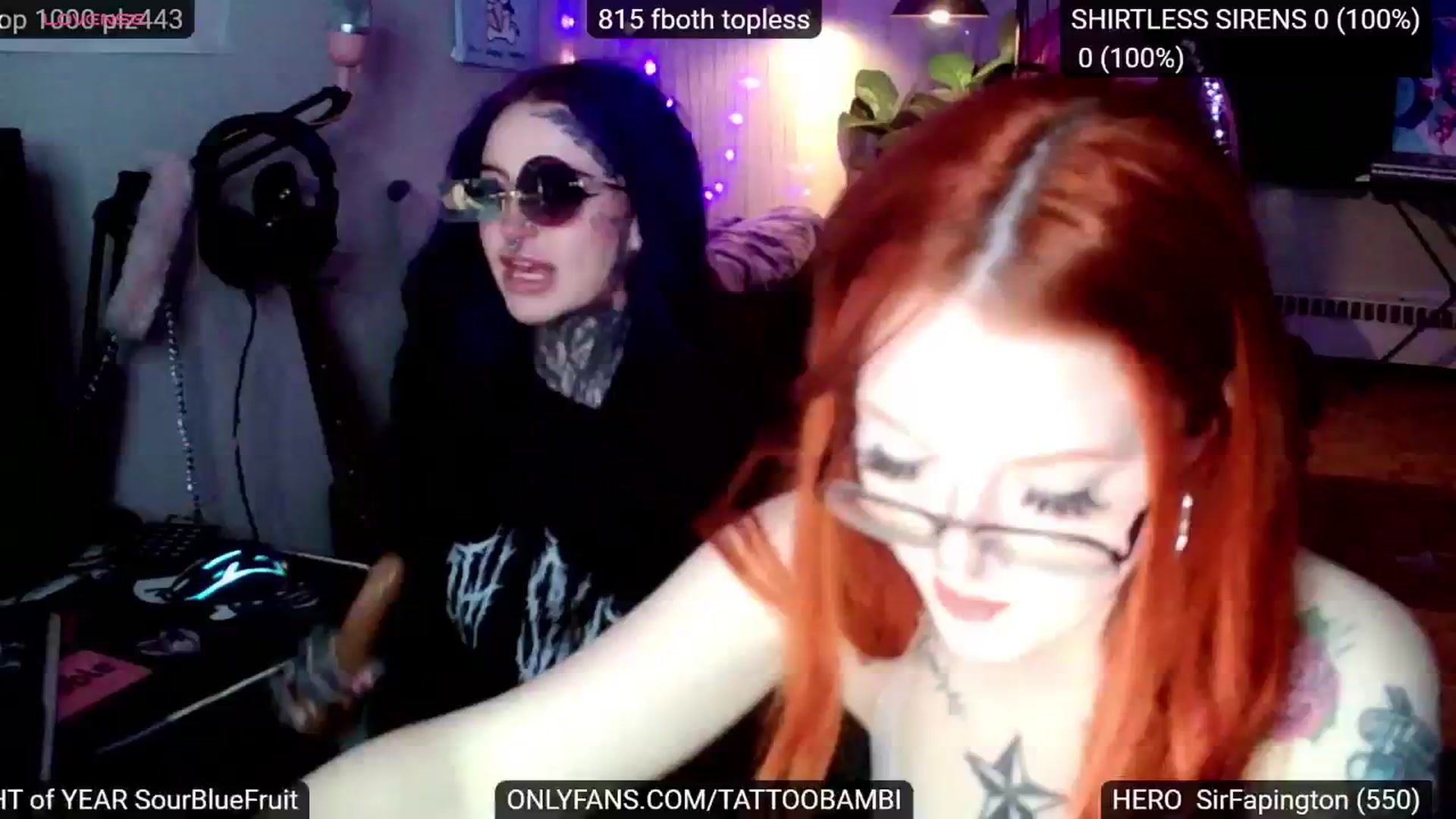 Gallery image thumbnail from Tattoobambi's myfreecams stream on, 12/05/2024, 05:36 image 19 of 20