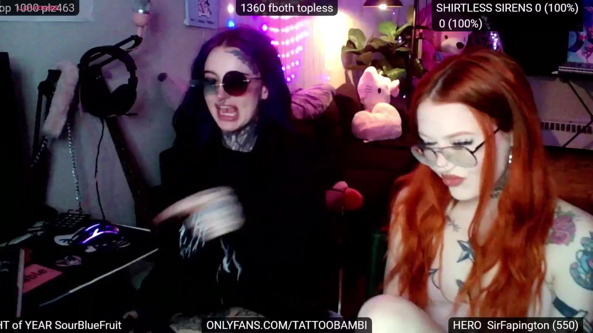 Gallery image thumbnail from Tattoobambi's myfreecams stream on, 12/05/2024, 05:36 image 18 of 20