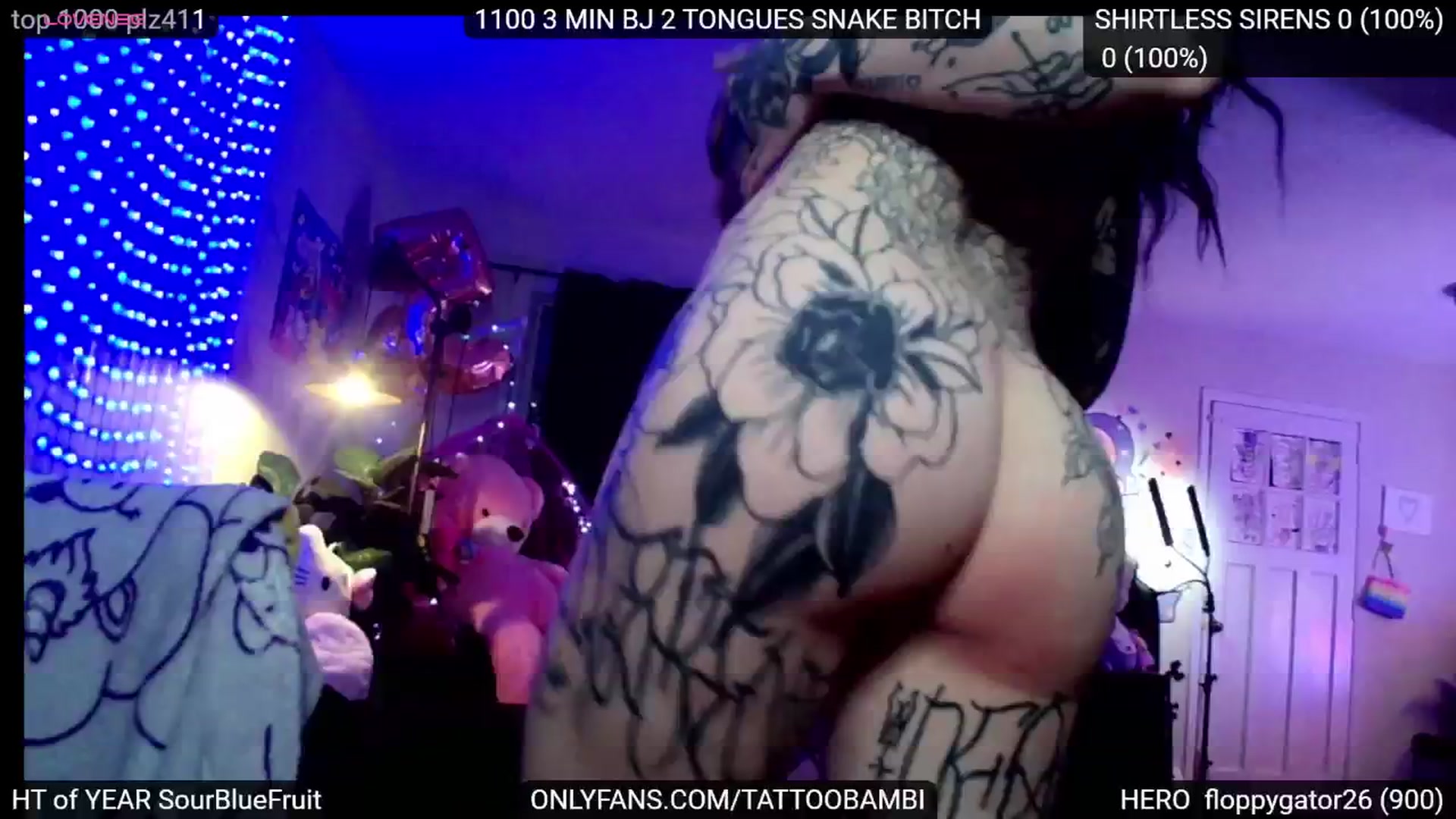 Gallery image thumbnail from Tattoobambi's myfreecams stream on, 12/07/2024, 06:02 image 16 of 20