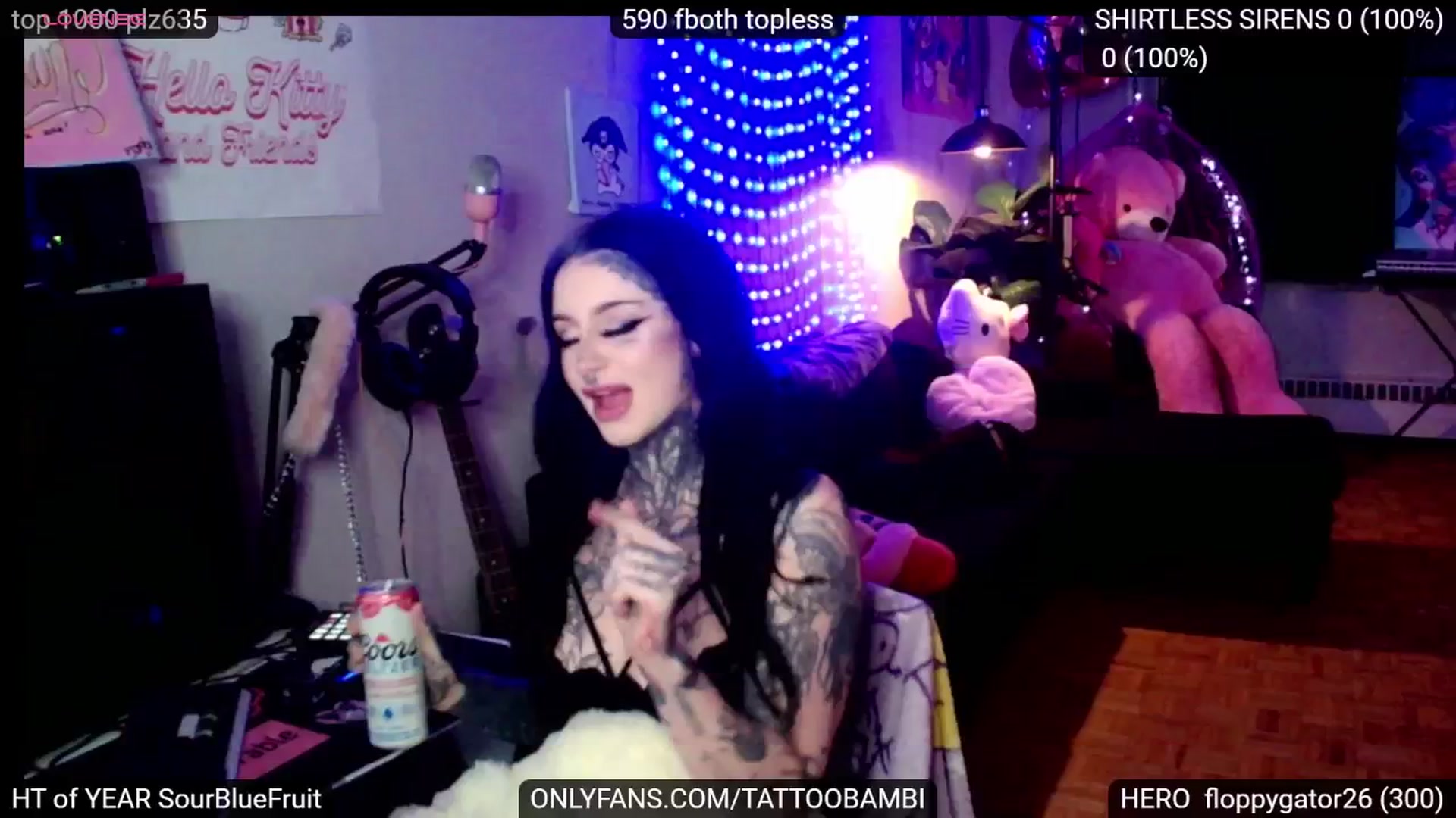 Gallery image thumbnail from Tattoobambi's myfreecams stream on, 12/07/2024, 06:02 image 4 of 20