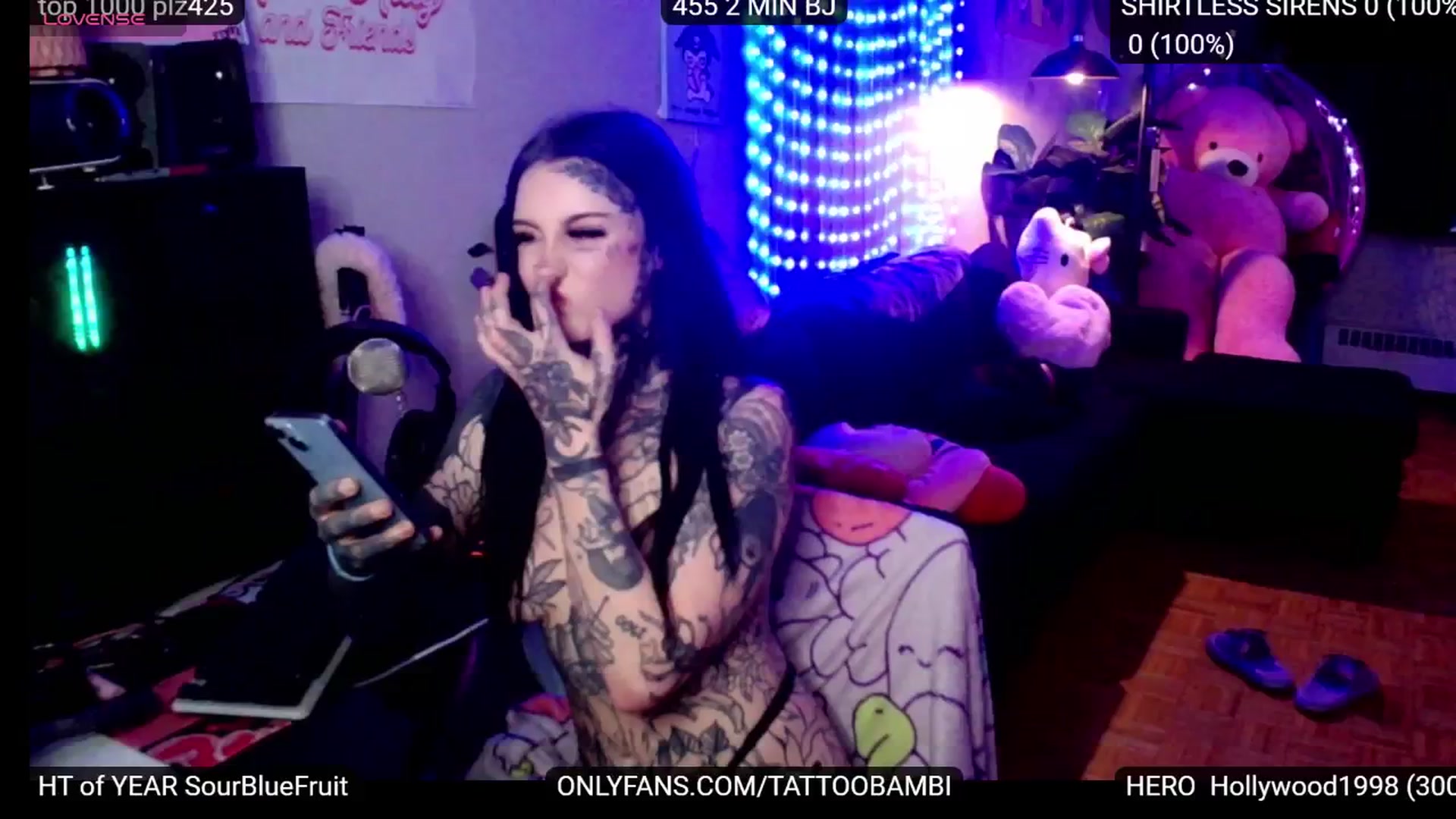 Gallery image thumbnail from Tattoobambi's myfreecams stream on, 12/09/2024, 05:19 image 11 of 20