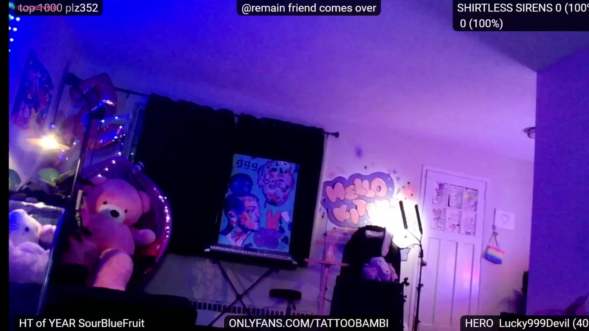 Gallery image thumbnail from Tattoobambi's myfreecams stream on, 12/10/2024, 05:16 image 13 of 20