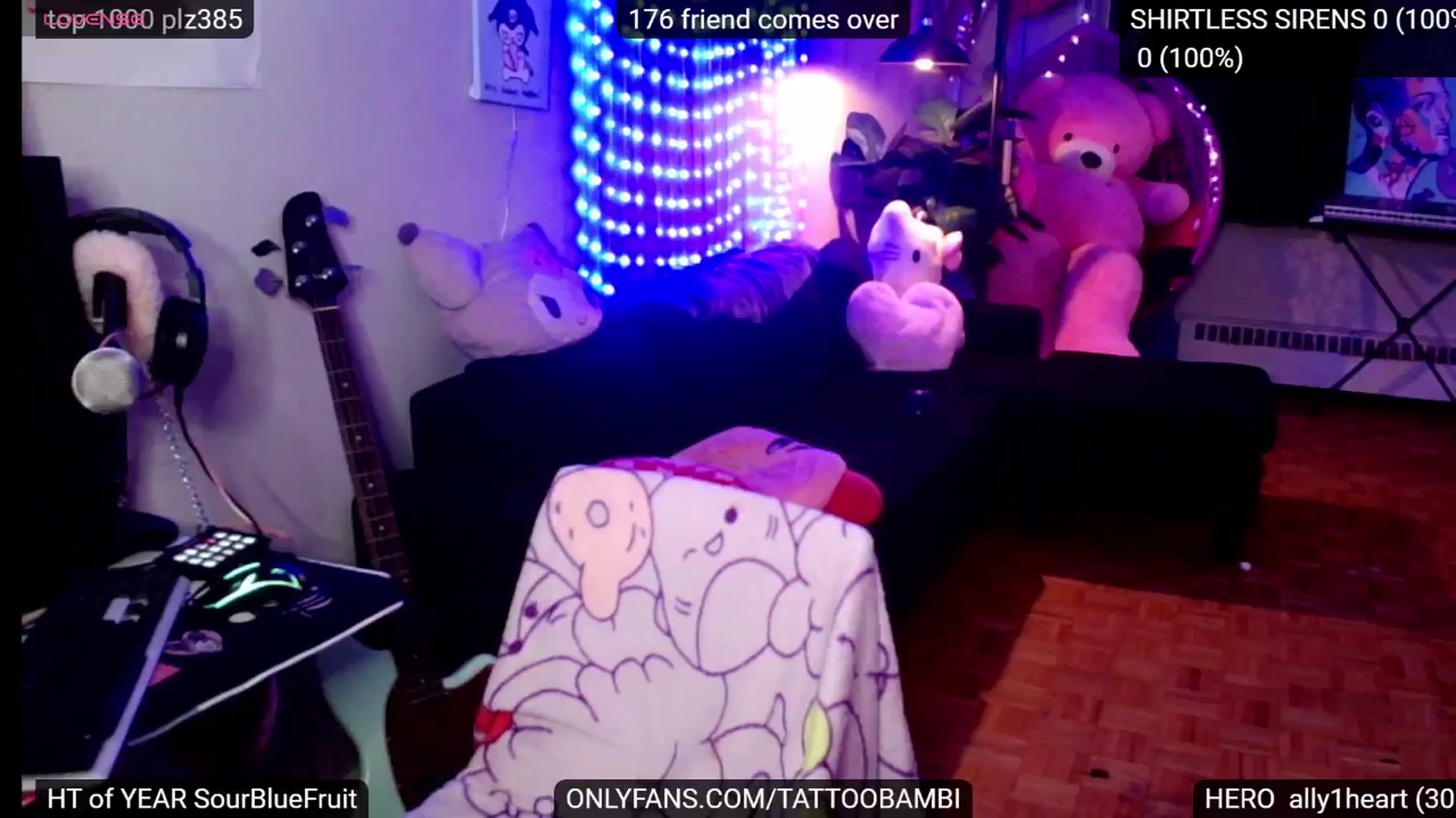 Gallery image thumbnail from Tattoobambi's myfreecams stream on, 12/10/2024, 05:16 image 7 of 20