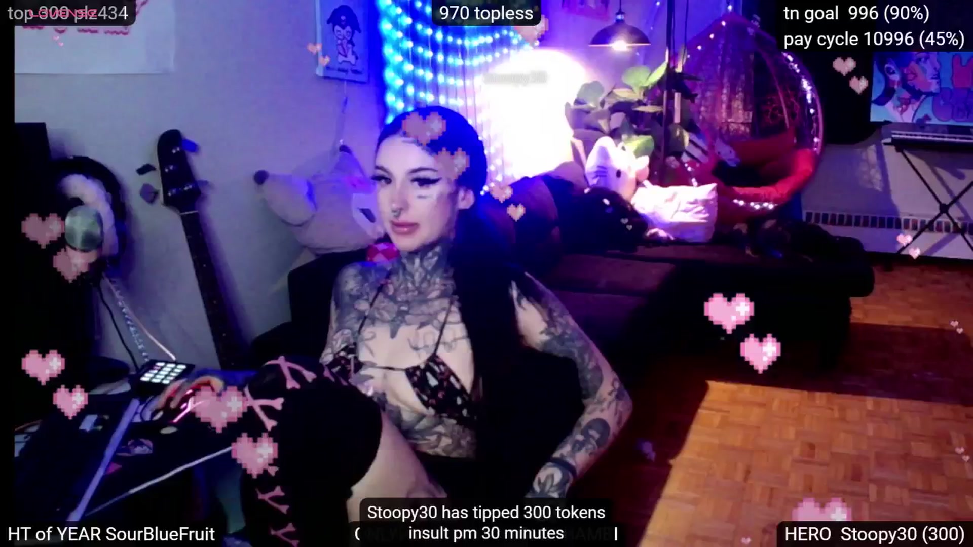 Gallery image thumbnail from Tattoobambi's myfreecams stream on, 12/20/2024, 02:47 image 5 of 20