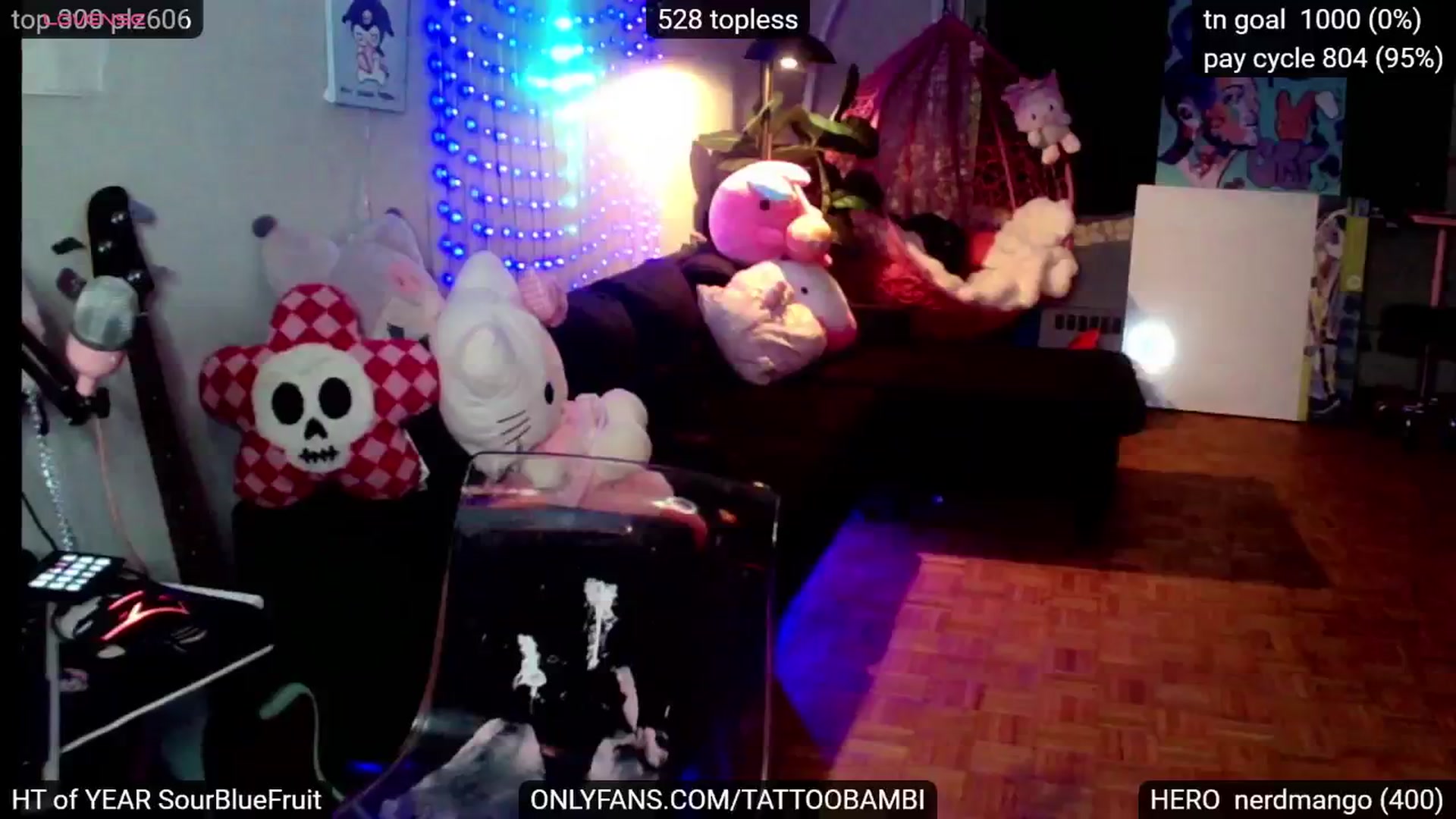 Gallery image thumbnail from Tattoobambi's myfreecams stream on, 12/29/2024, 02:28 image 14 of 20