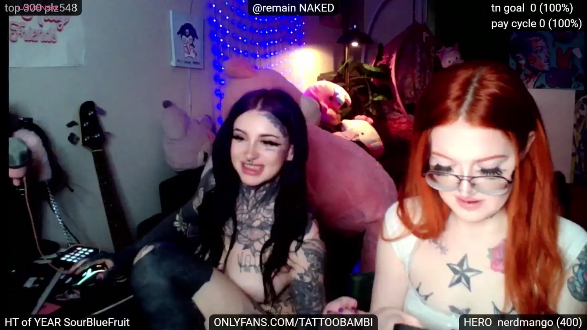 Gallery image thumbnail from Tattoobambi's myfreecams stream on, 12/29/2024, 08:05 image 15 of 20