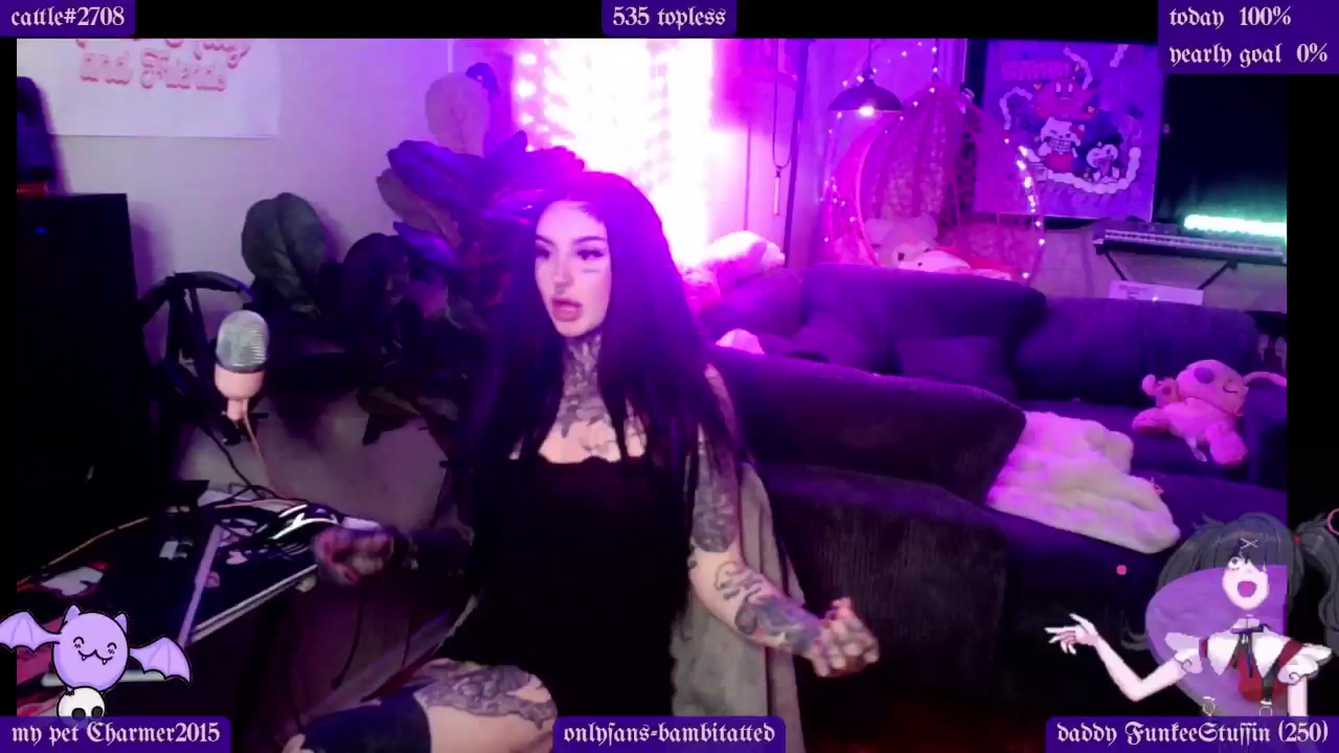 Gallery image thumbnail from Tattoobambi's myfreecams stream on, 01/23/2025, 01:23 image 19 of 20