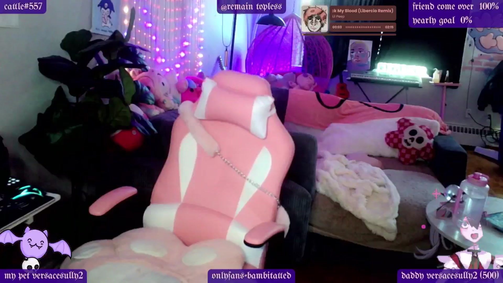 Gallery image thumbnail from Tattoobambi's myfreecams stream on, 02/02/2025, 24:29 image 9 of 20