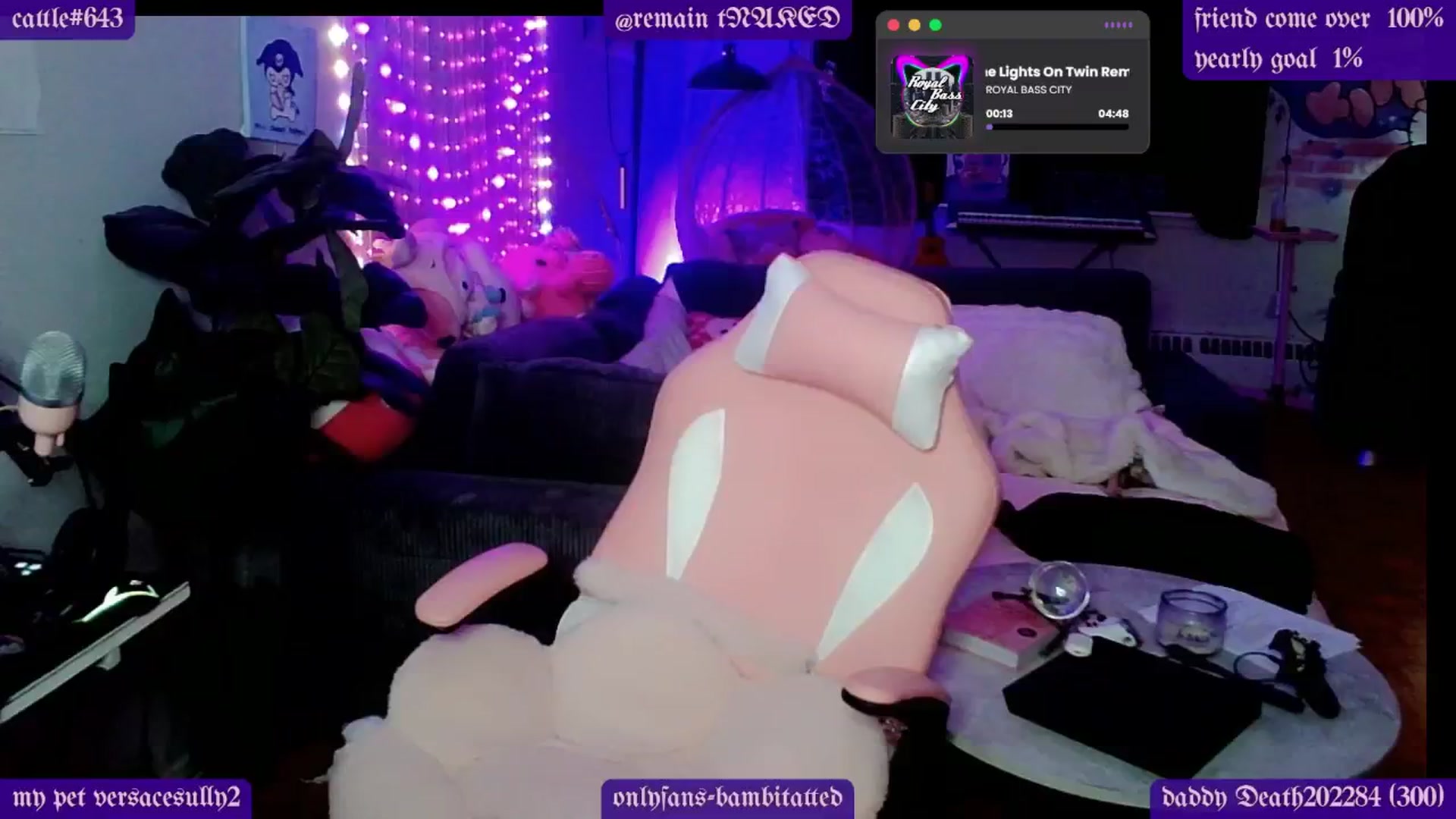 Gallery image thumbnail from Tattoobambi's myfreecams stream on, 02/08/2025, 24:02 image 6 of 20