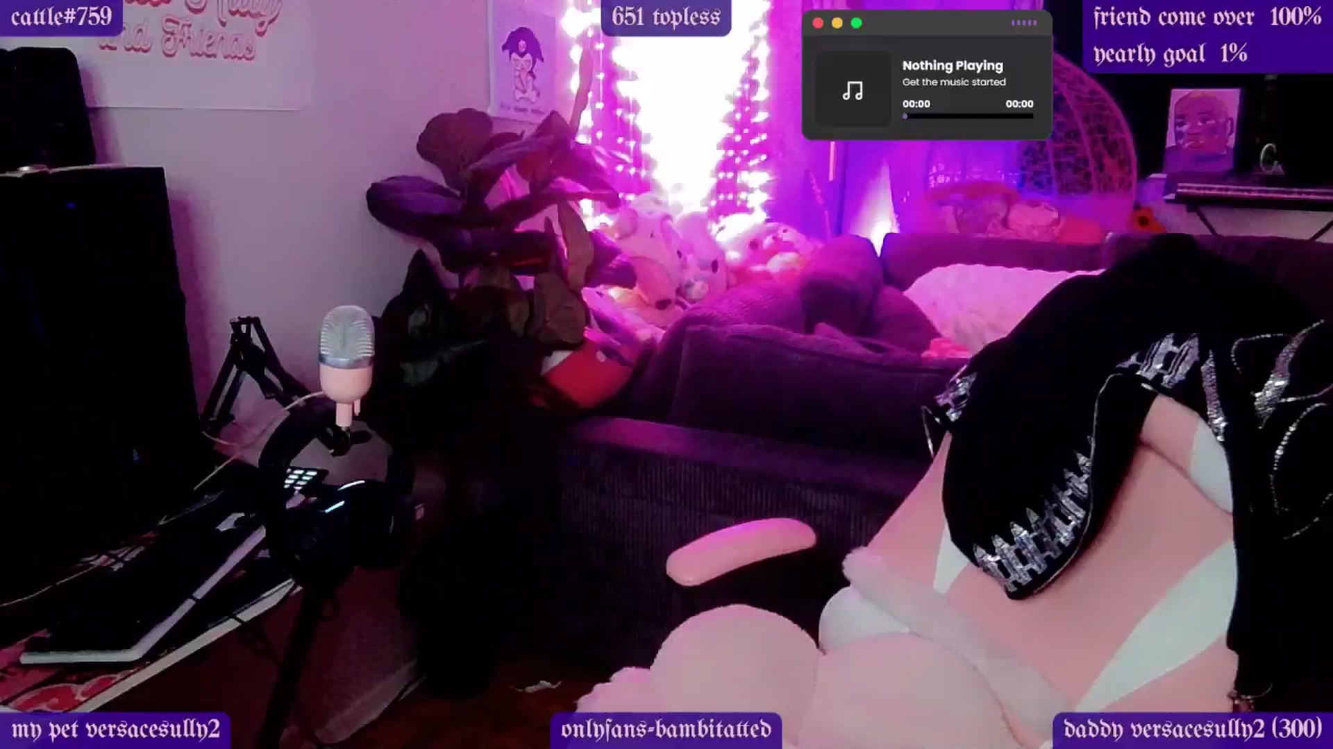 Gallery image thumbnail from Tattoobambi's myfreecams stream on, 02/09/2025, 04:17 image 6 of 20