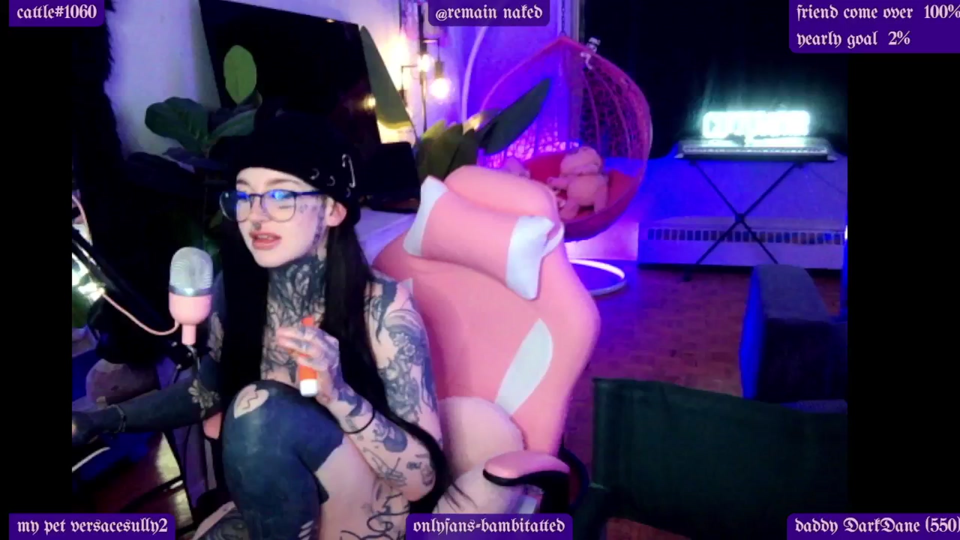 Gallery image thumbnail from Tattoobambi's myfreecams stream on, 02/23/2025, 04:50 image 17 of 20
