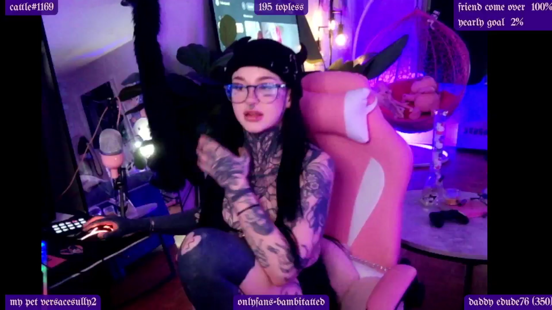 Gallery image thumbnail from Tattoobambi's myfreecams stream on, 02/23/2025, 04:50 image 4 of 20