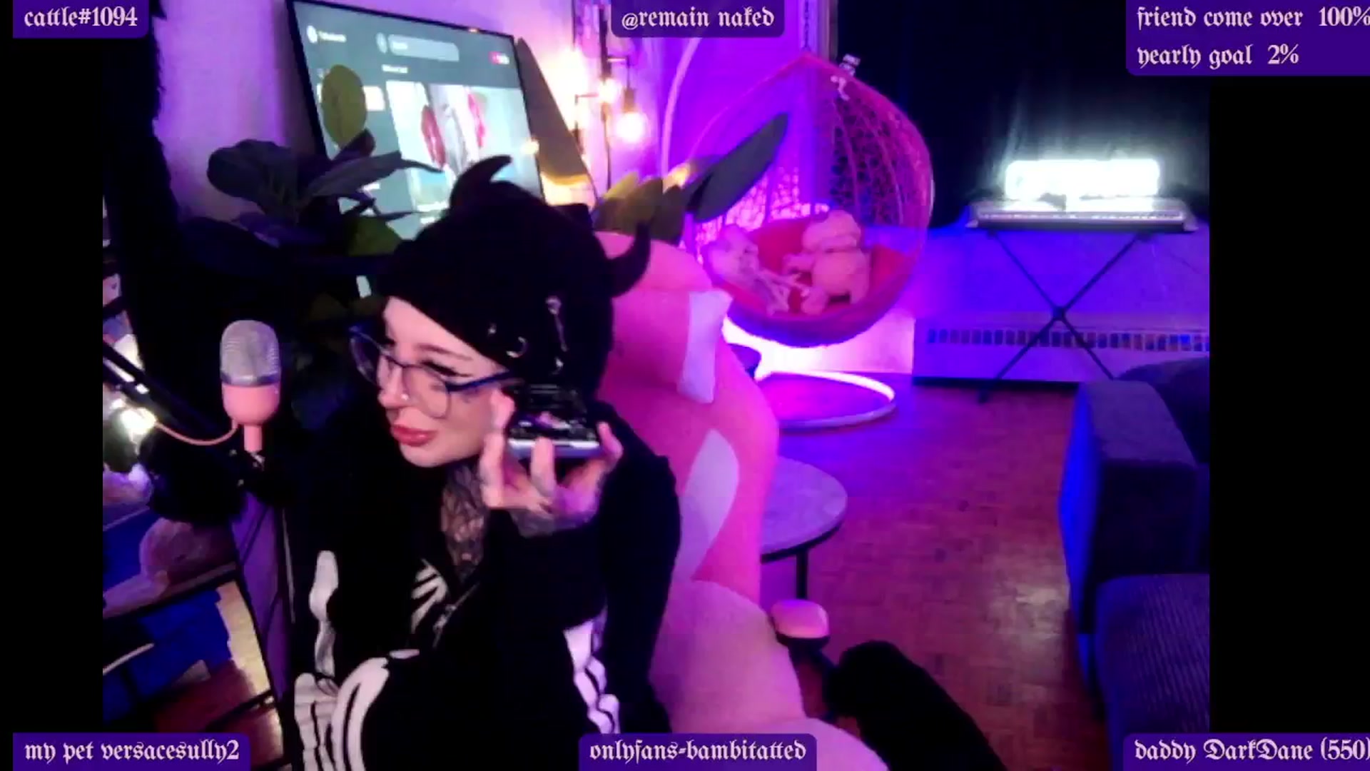 Gallery image thumbnail from Tattoobambi's myfreecams stream on, 02/23/2025, 04:50 image 12 of 20