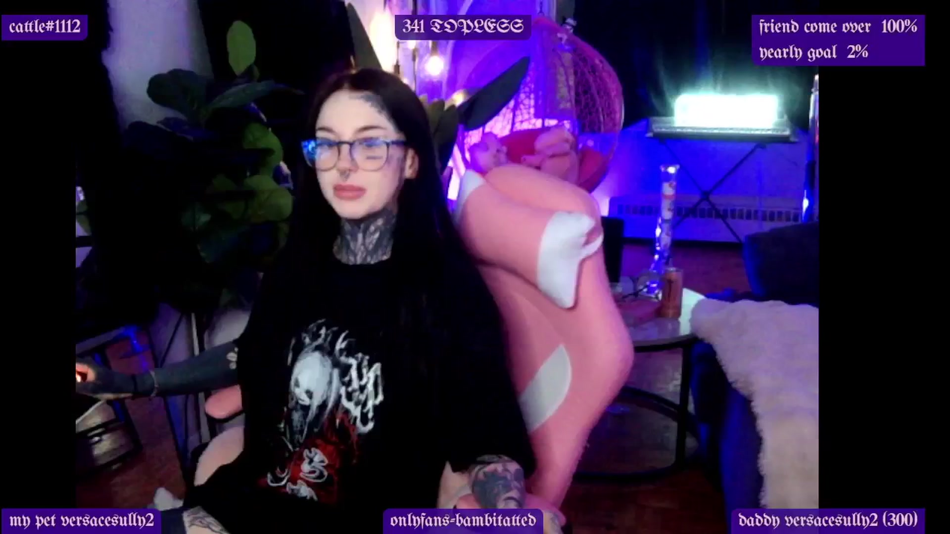Gallery image thumbnail from Tattoobambi's myfreecams stream on, 02/27/2025, 03:54 image 6 of 20