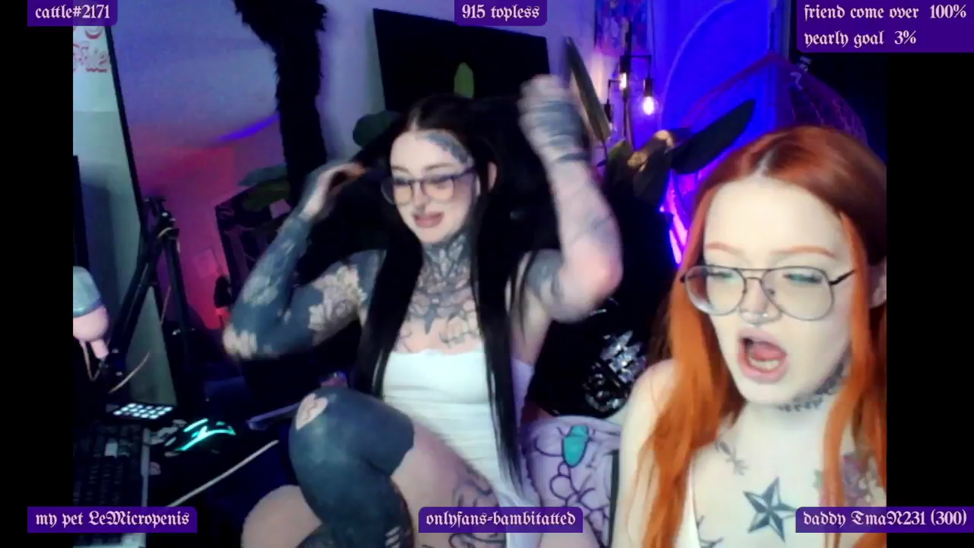 Gallery image thumbnail from Tattoobambi's myfreecams stream on, 03/03/2025, 02:34 image 11 of 20