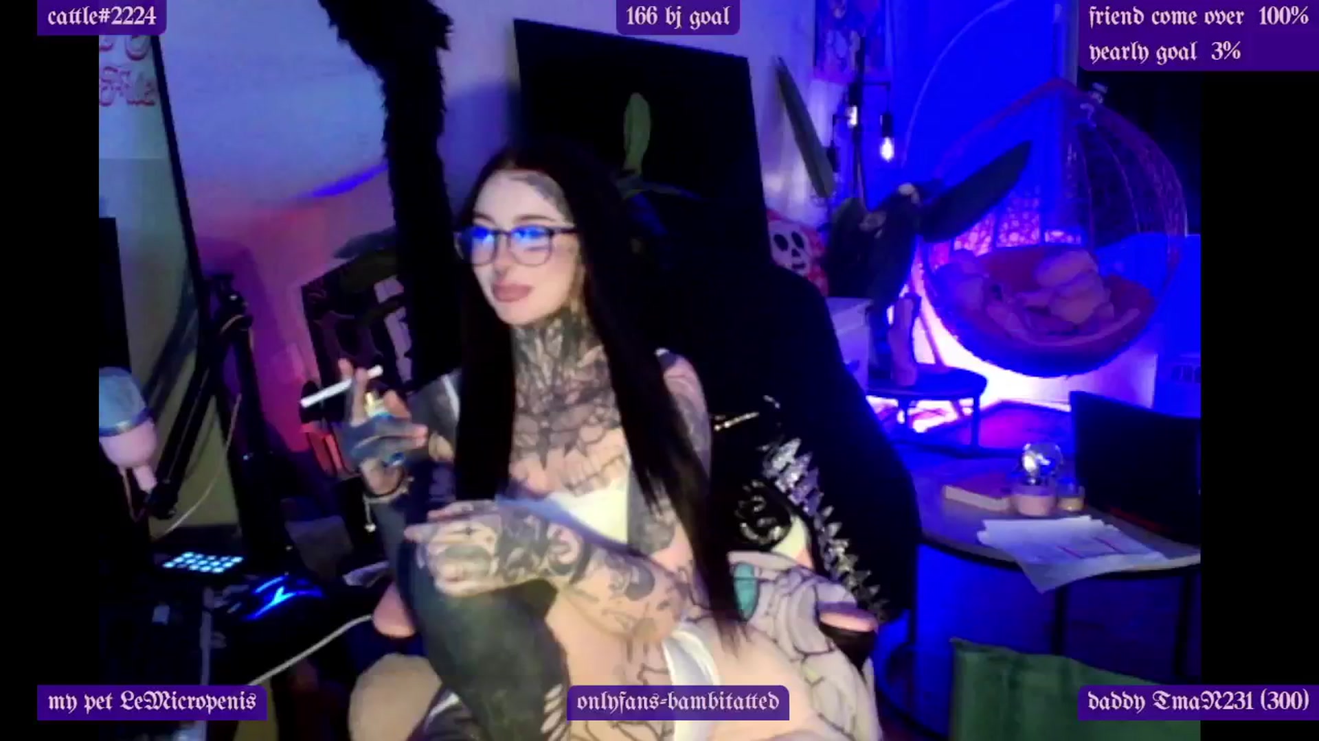 Gallery image thumbnail from Tattoobambi's myfreecams stream on, 03/03/2025, 02:34 image 8 of 20