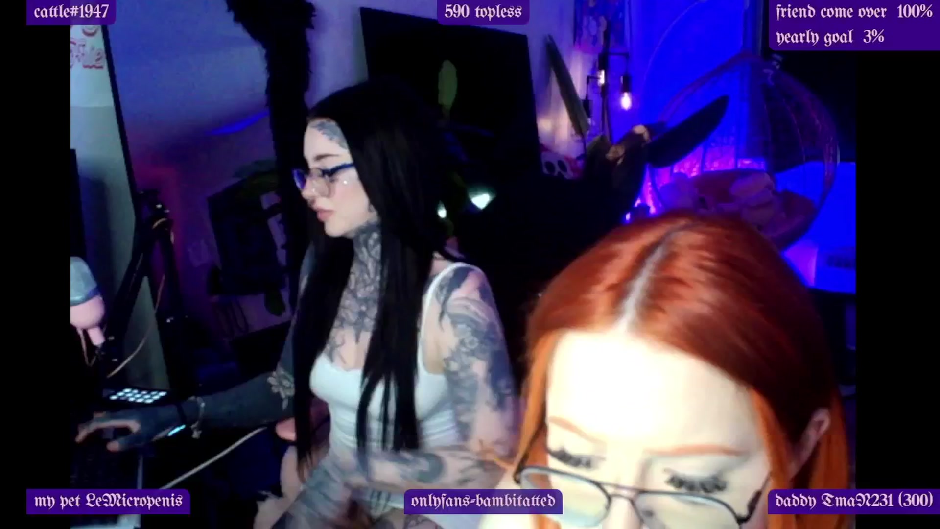 Gallery image thumbnail from Tattoobambi's myfreecams stream on, 03/03/2025, 02:34 image 13 of 20
