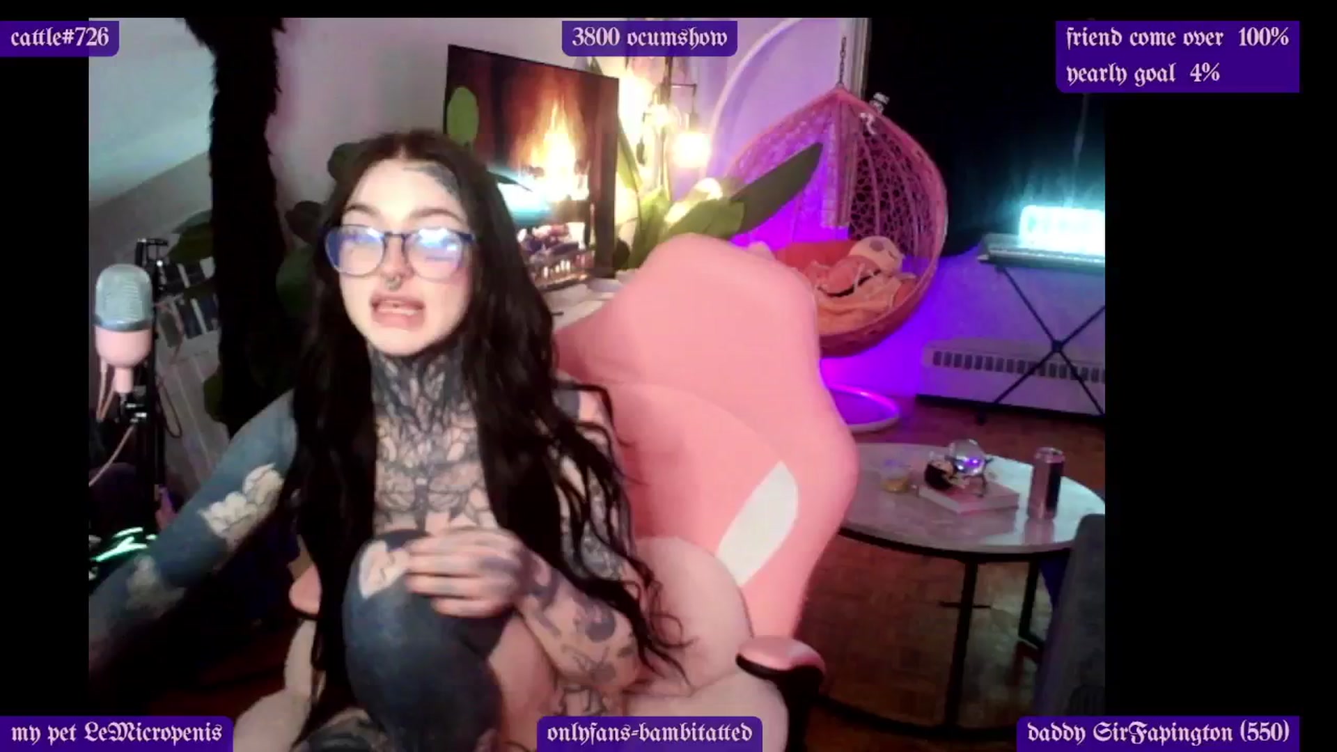 Gallery image thumbnail from Tattoobambi's myfreecams stream on, 03/05/2025, 05:27 image 3 of 20