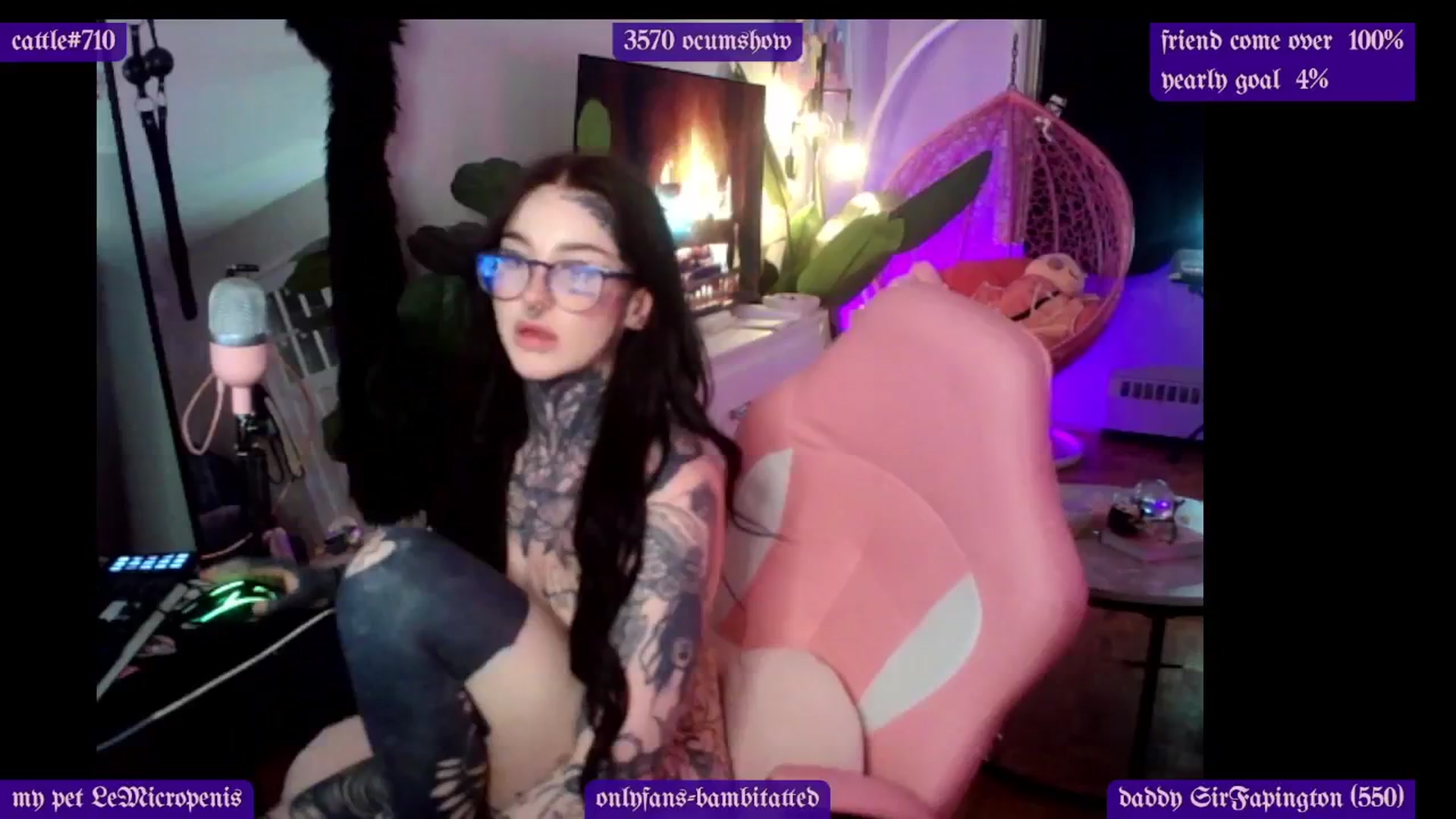 Gallery image thumbnail from Tattoobambi's myfreecams stream on, 03/05/2025, 05:27 image 8 of 20