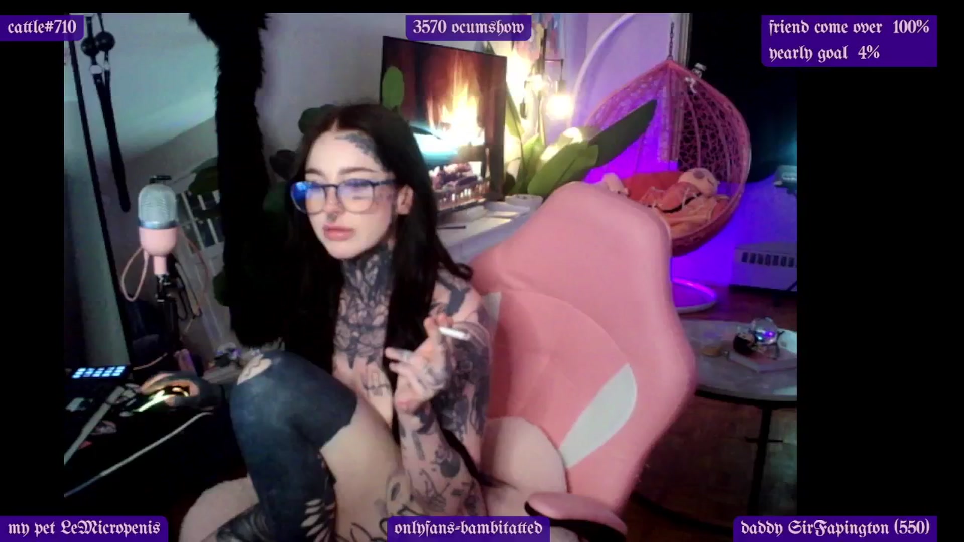 Gallery image thumbnail from Tattoobambi's myfreecams stream on, 03/05/2025, 05:27 image 7 of 20
