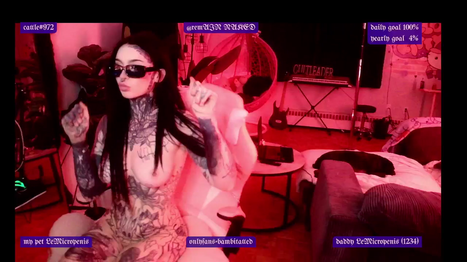Gallery image thumbnail from Tattoobambi's myfreecams stream on, 03/14/2025, 02:30 image 11 of 20